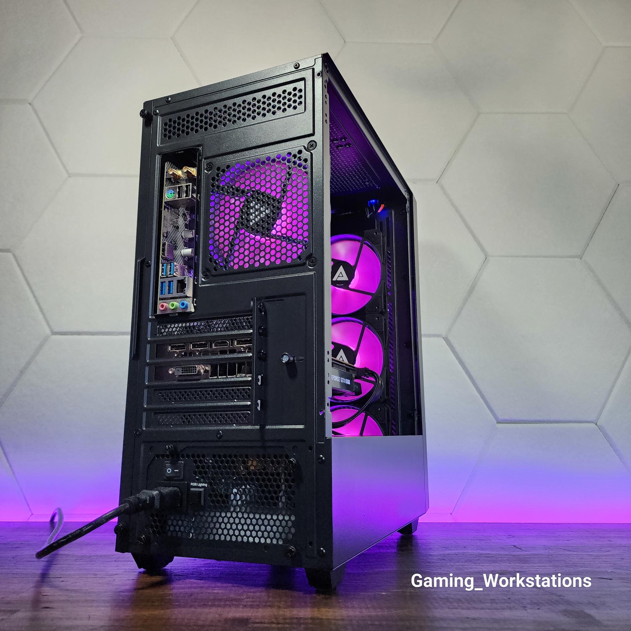 🖤💜GTX 1060 // Ryzen 5 1400 // 16GB 3200MHz // 512GB NVMe Gen 3