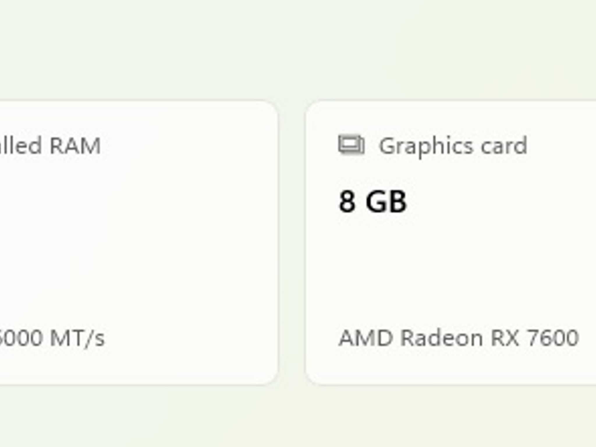 Intel Core i5 13400 16GB DDR5 Radeon RX 7600 ASUS Z790 WD 1TB NVMe Gen4 SSD Gaming PC