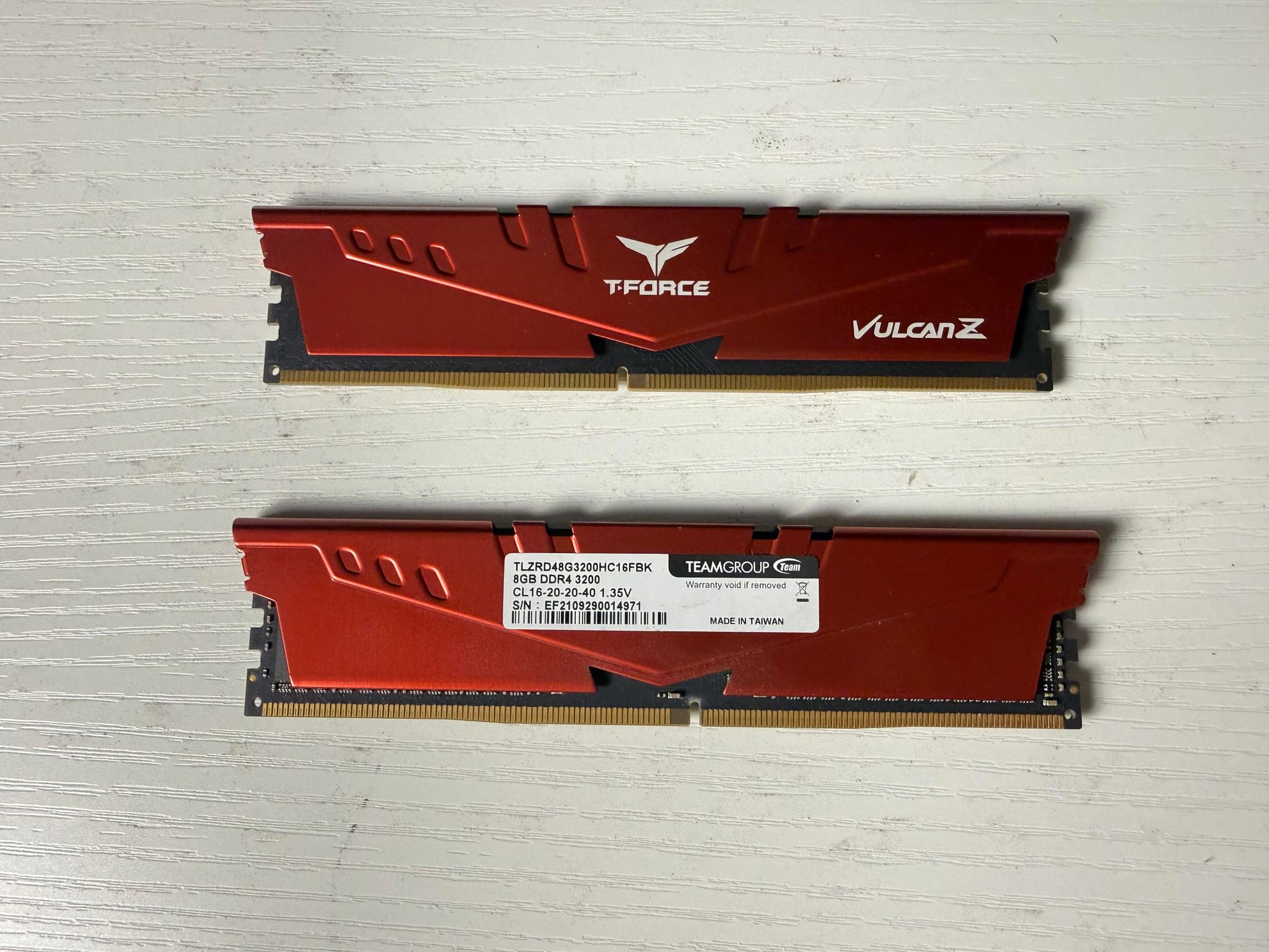 TEAMGROUP Vulcan Z 16GB DDR4-3200 (2x8GB)