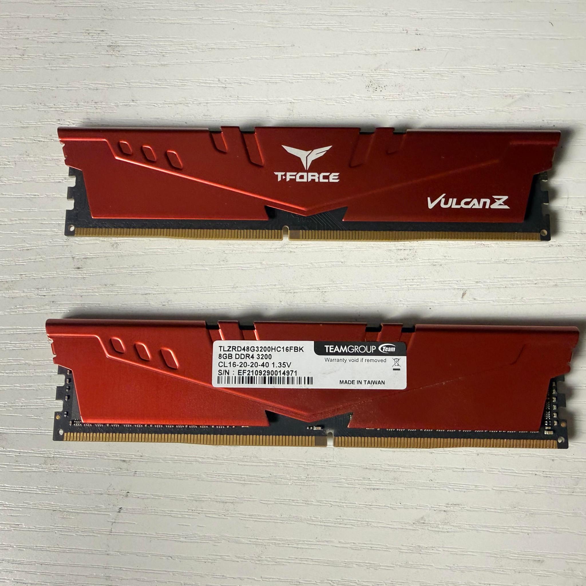TEAMGROUP Vulcan Z 16GB DDR4-3200 (2x8GB)