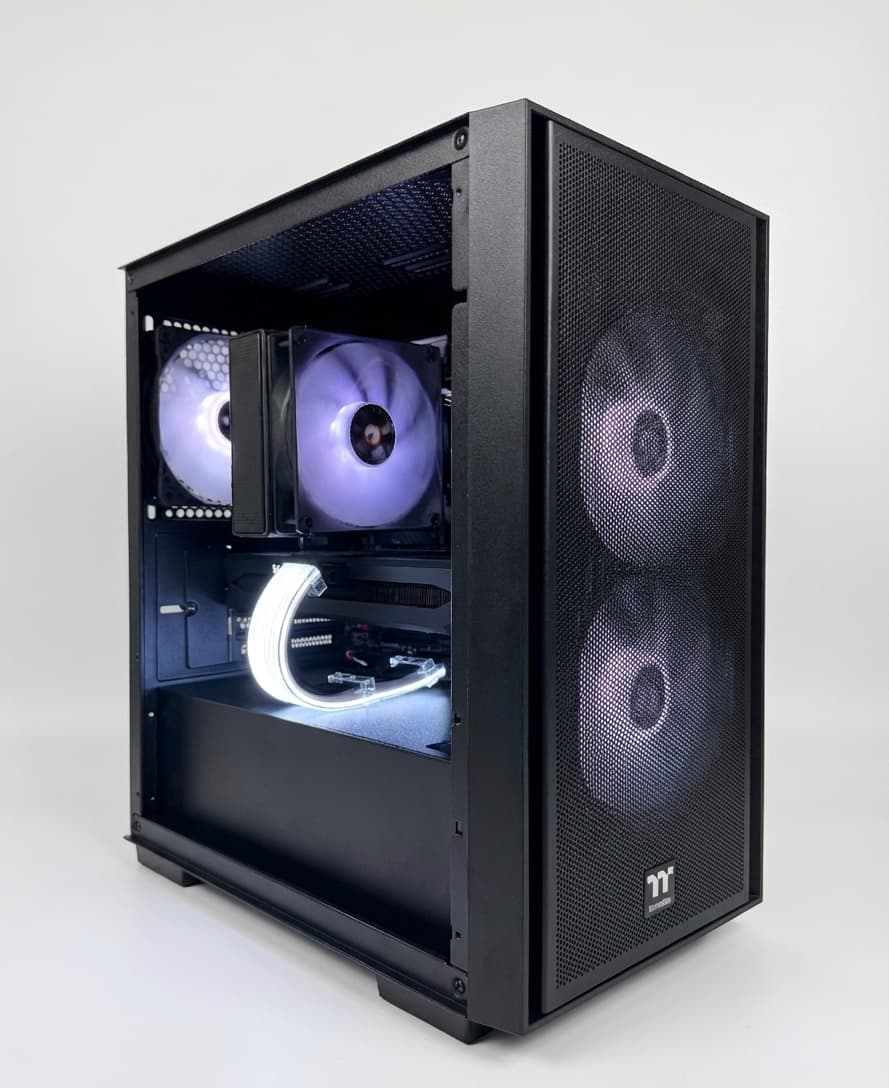 New AAA 1080p–1440p Gaming PC | i5-14400F + Intel Arc B580 (RTX 4060-Class) | RGB