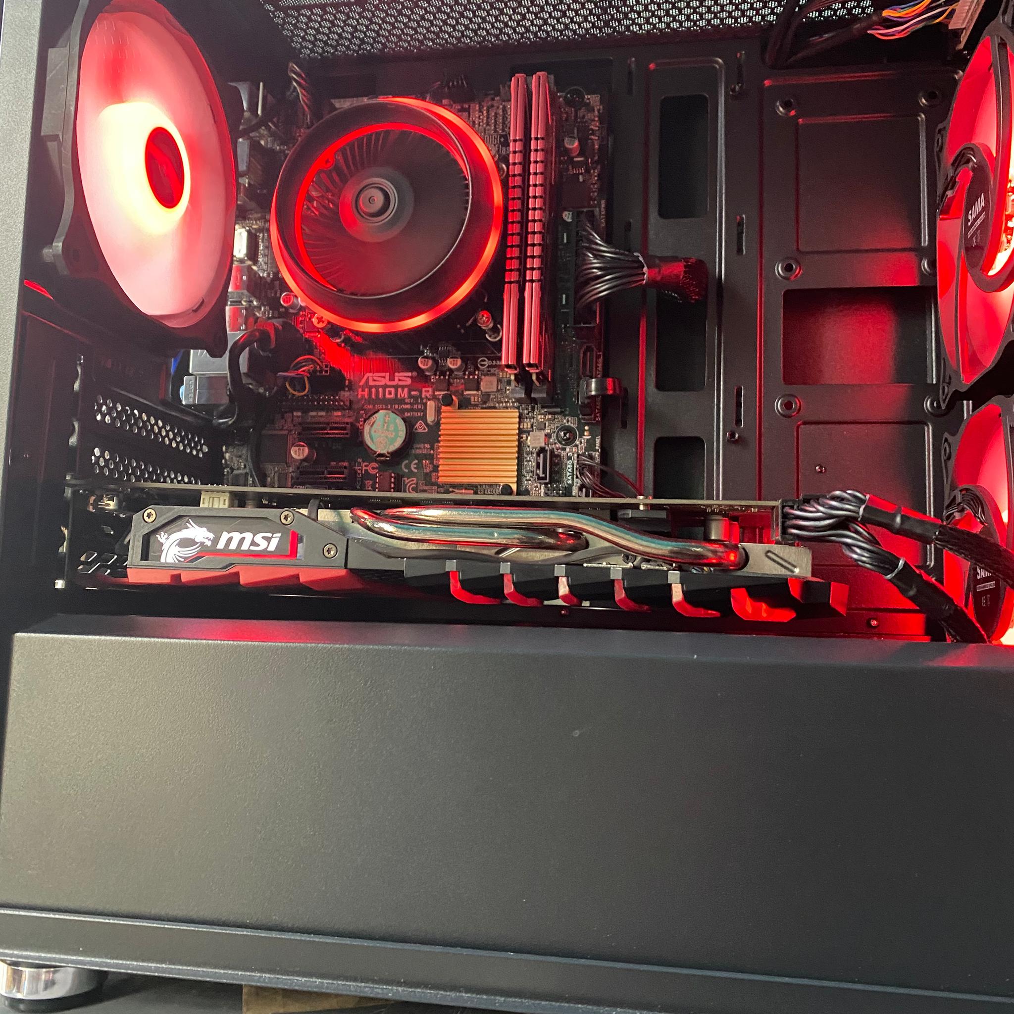 🔴⚡️RX570⚫️ Core I7-Cpu(Xeon)⚫️ 16GB RAM⚫️512GB SSD⚫️ Windows 11