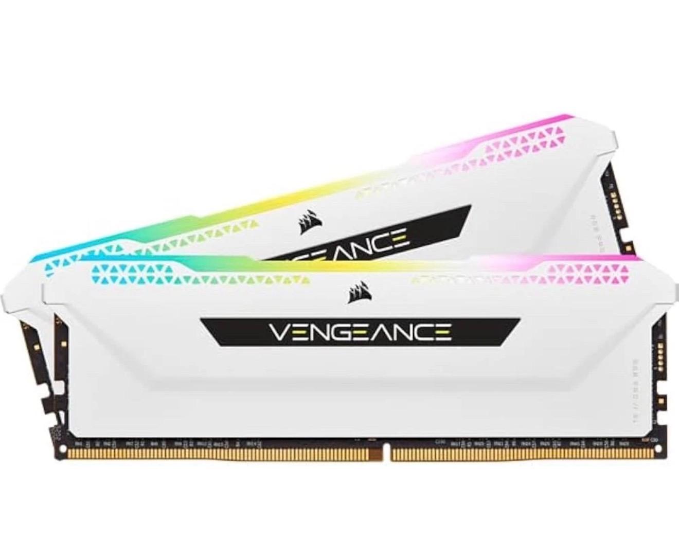 *BNIB* Corsair Vengeance RGB PRO SL 32GB (2x16GB) DDR4 3600MHz C18 UDIMM Desktop Memory White