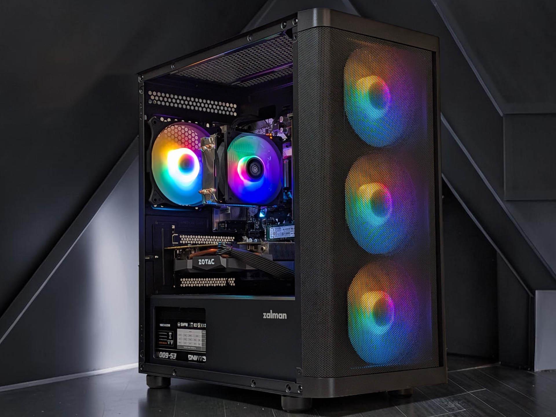 🌌 Gaming PC! Ryzen 4100, Geforce GTX 1070, 16GB DDR4 RAM, 512GB NVME M.2, WIFI, WIN 11 Pro
