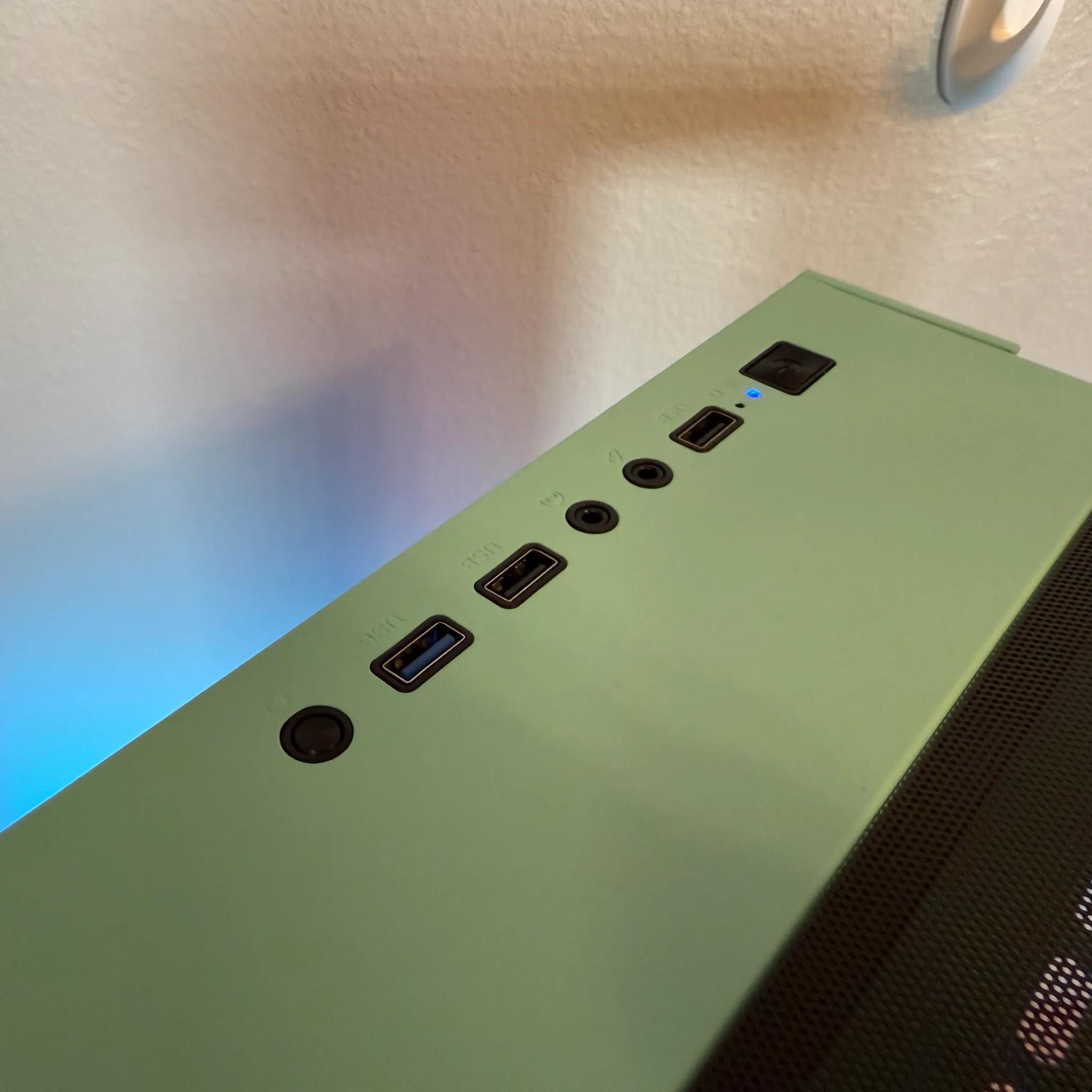 ❄️🩵MINT Themed Gaming PC❄️🩵| Windows 11, Intel i5, RX 580 | Fortnite, GTA V, Valorant, More!