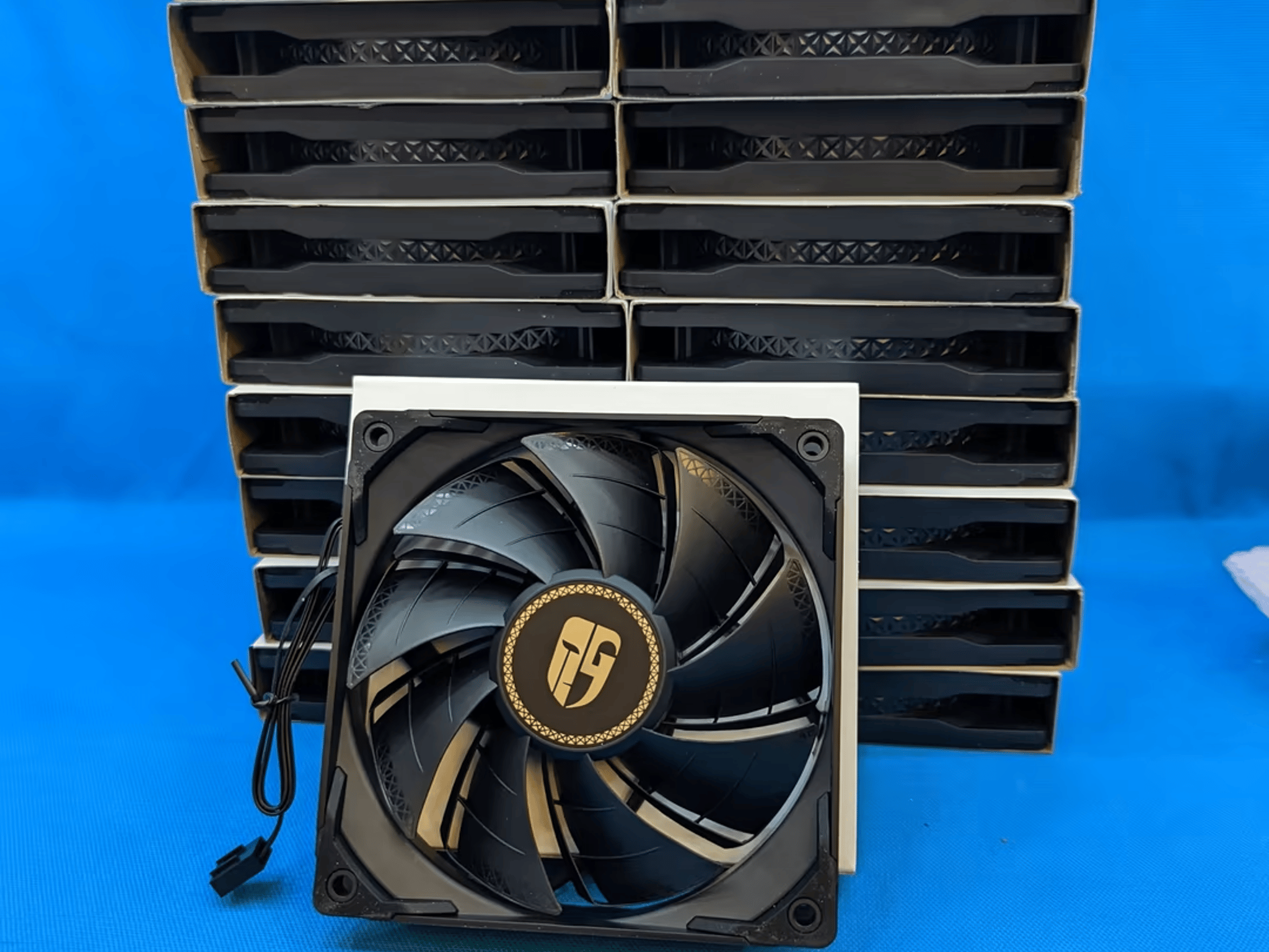 *Lot of 20x* Gamerstorm TF120S Fans 120mm DF1202512CM 12V DC 0.15A Black NON-RGB Case Fan