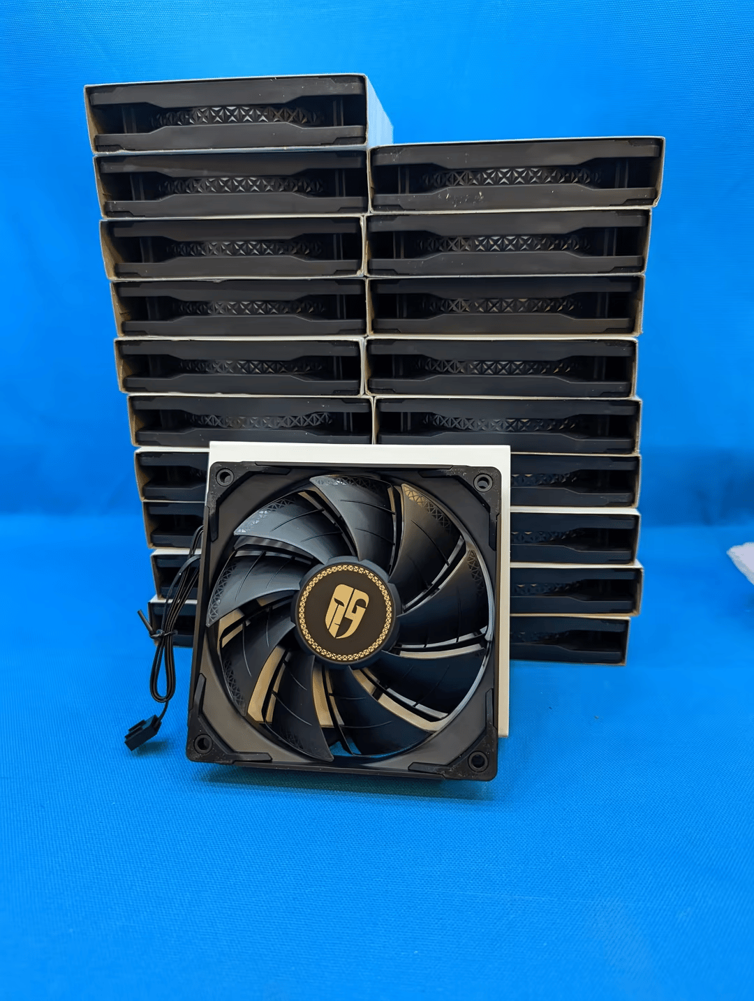 *Lot of 20x* Gamerstorm TF120S Fans 120mm DF1202512CM 12V DC 0.15A Black NON-RGB Case Fan