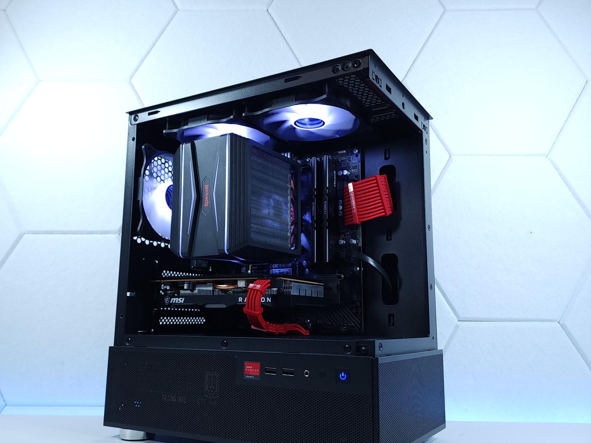 ❤️RX 6600XT●Ryzen 5 4500●1TB NVMe●16GB 3200MHz●1080p Gaming Computer