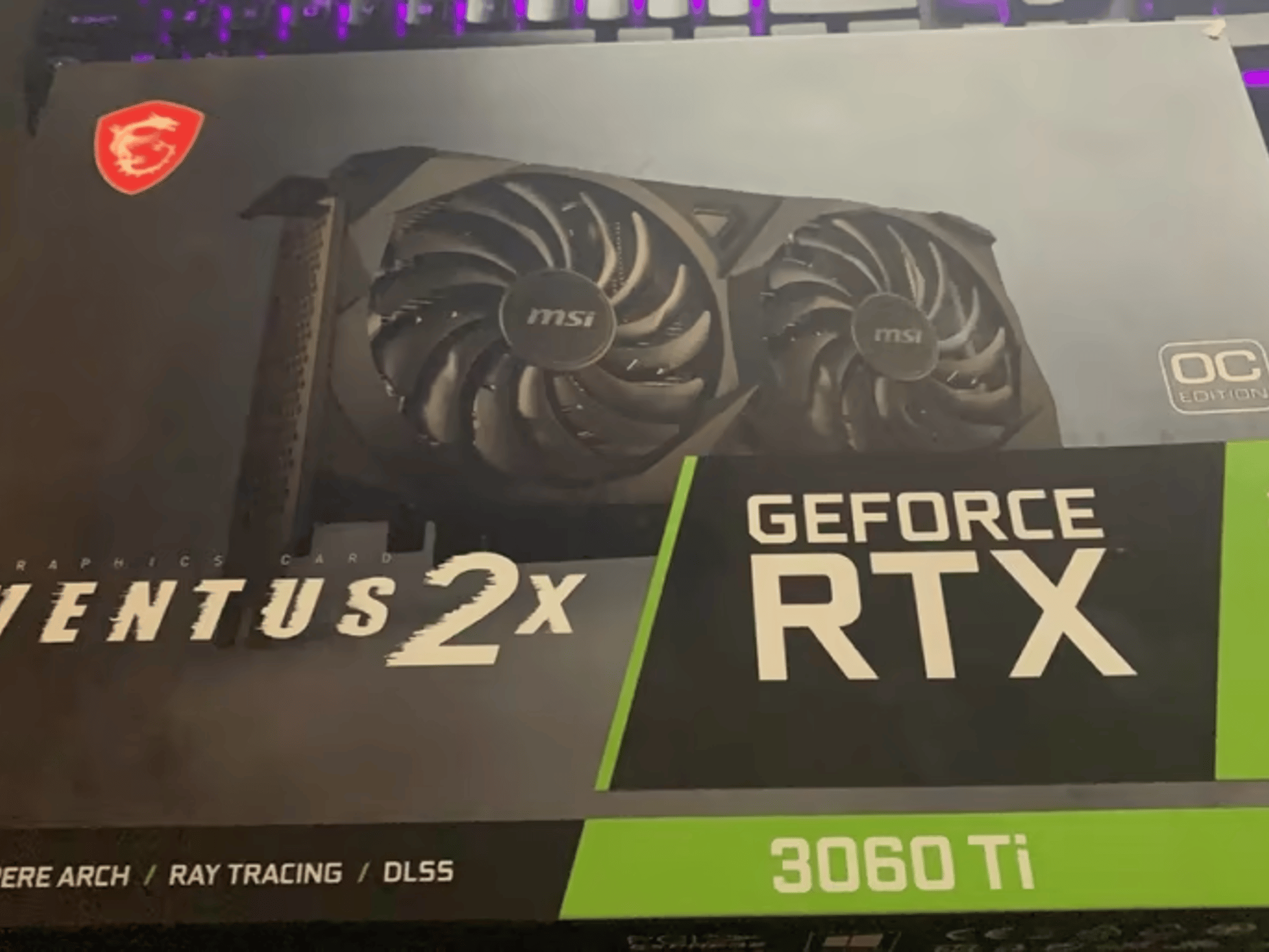 Free Shipping || MSI Ventus 3060 Ti Dual Fan OC edition