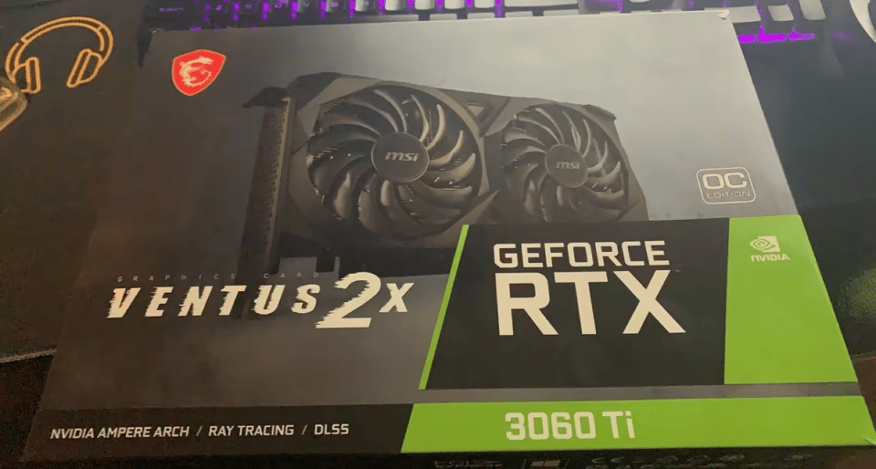 Free Shipping || MSI Ventus 3060 Ti Dual Fan OC edition