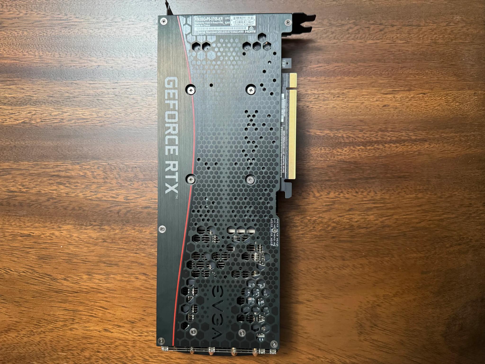EVGA XC3 GAMING GeForce RTX 3070 8 GB Video Card