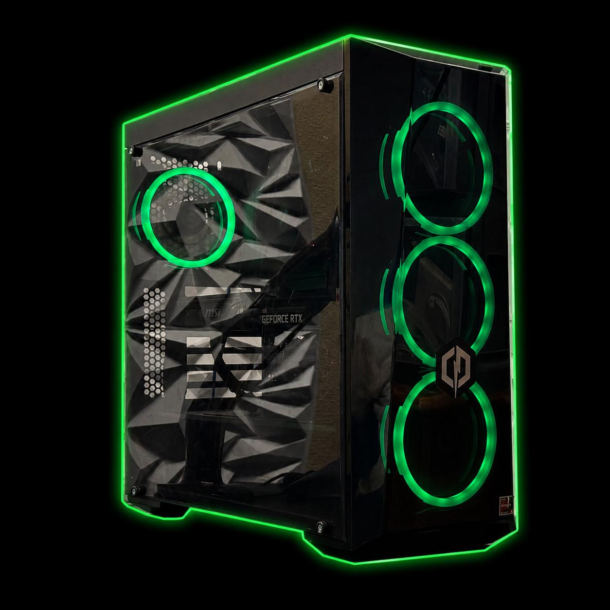 1080p/1440P Gaming pc / RTX 3060 / Ryzen 5 5500 / 16GB RAM / 1200GB Storage / Fortnite, Warzone apex