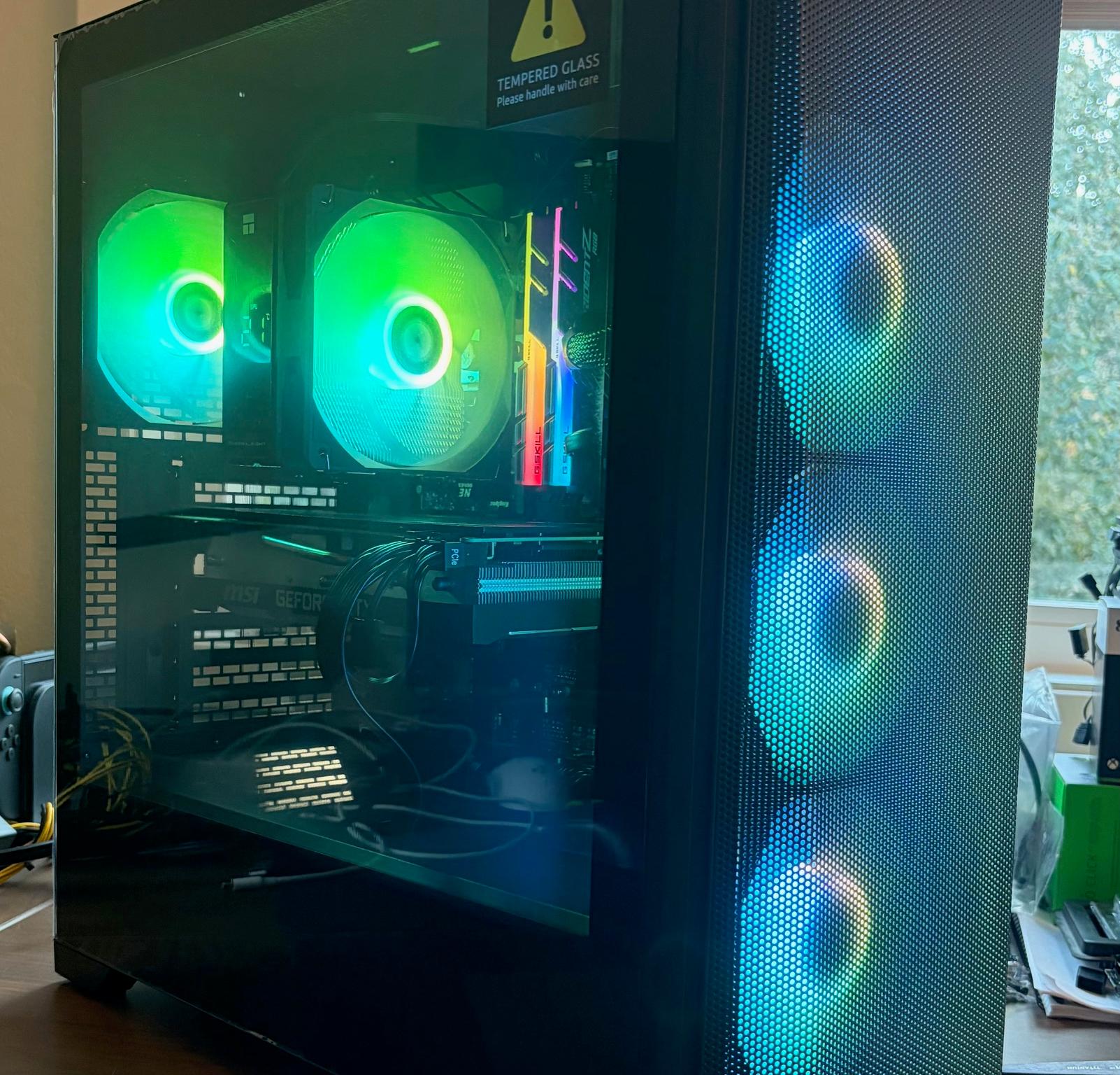 Custom Gaming PC: Ryzen 7 5800x & MSI 2080 Super