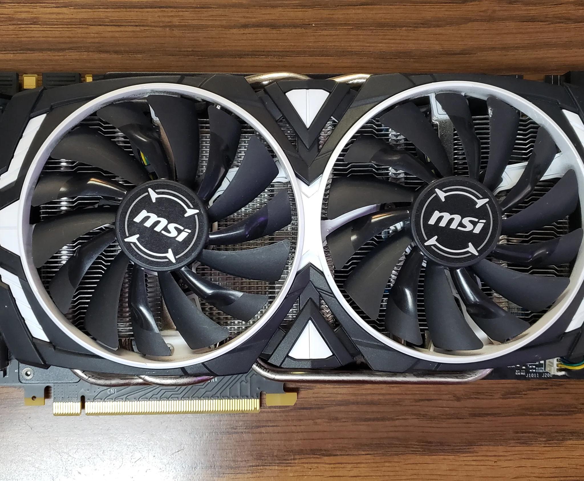 MSi GTX 1070 Armor 8G OC