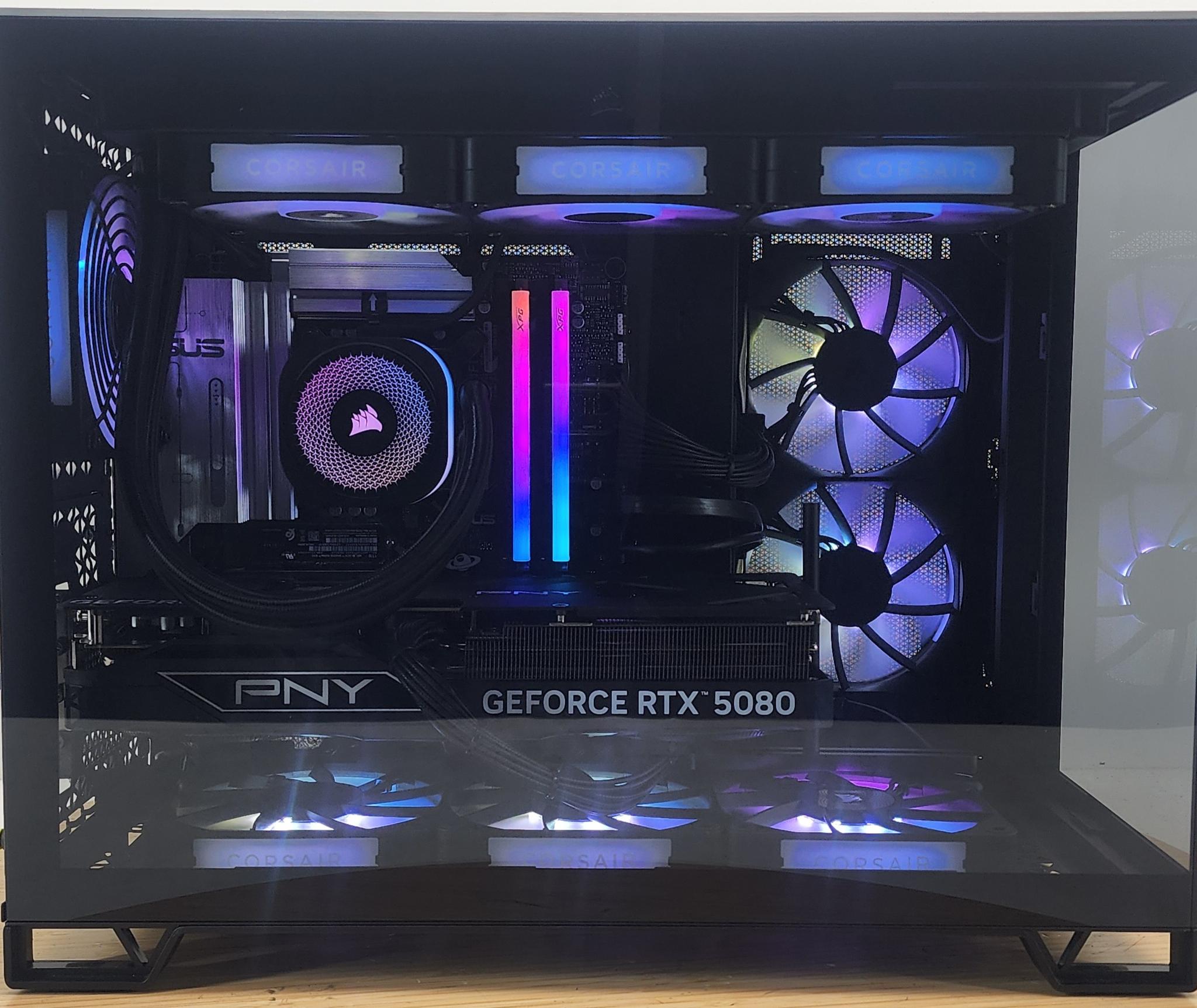 Gaming PC Ultra 9 285K 32GB RAM 1TB SSD RTX 5080 16GB Windows 11 Computer