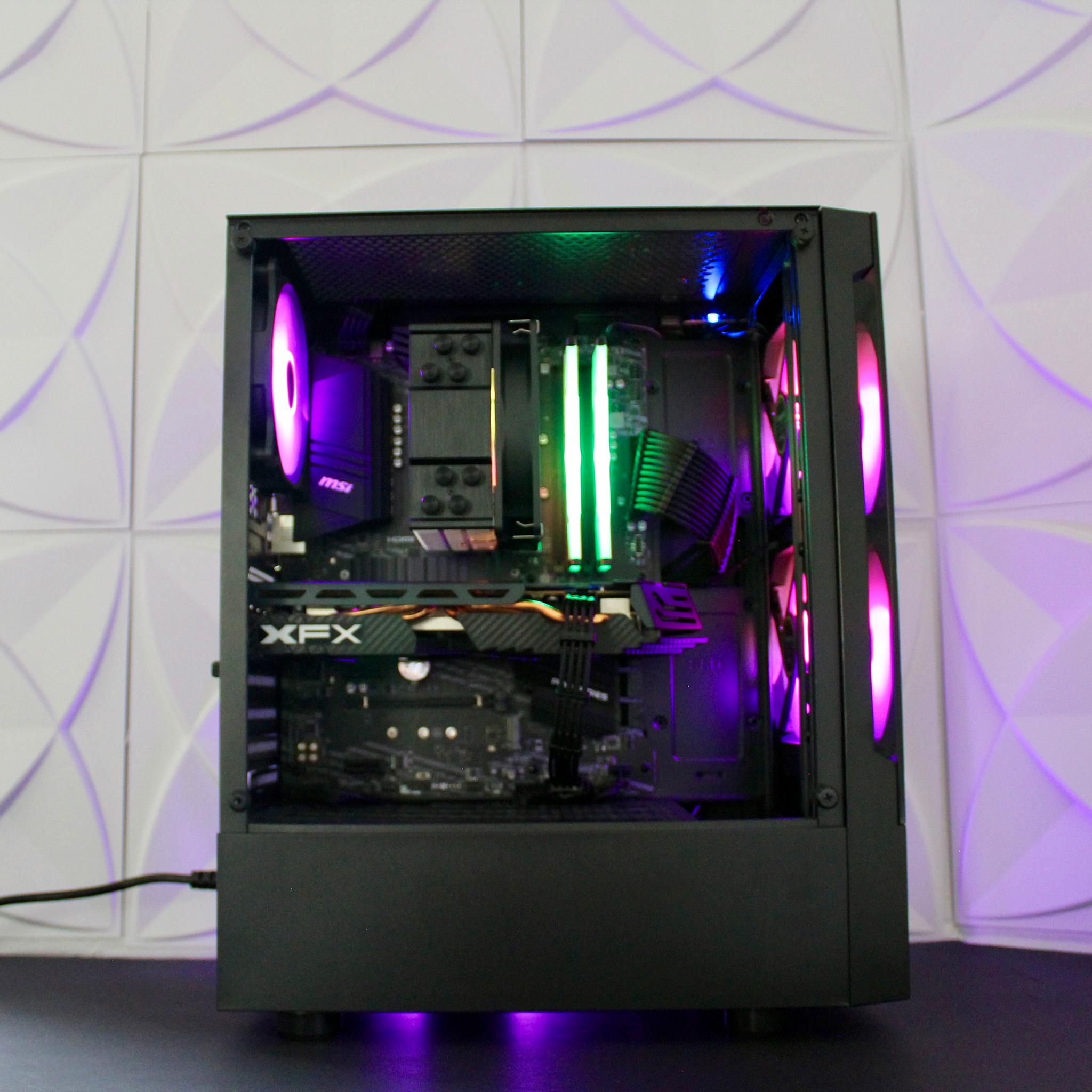 ⚫️ Dark Level ⚫️ Gaming PC | Ryzen 5 | 16GB DDR4 | 512GB M.2 | RX 580 8GB |