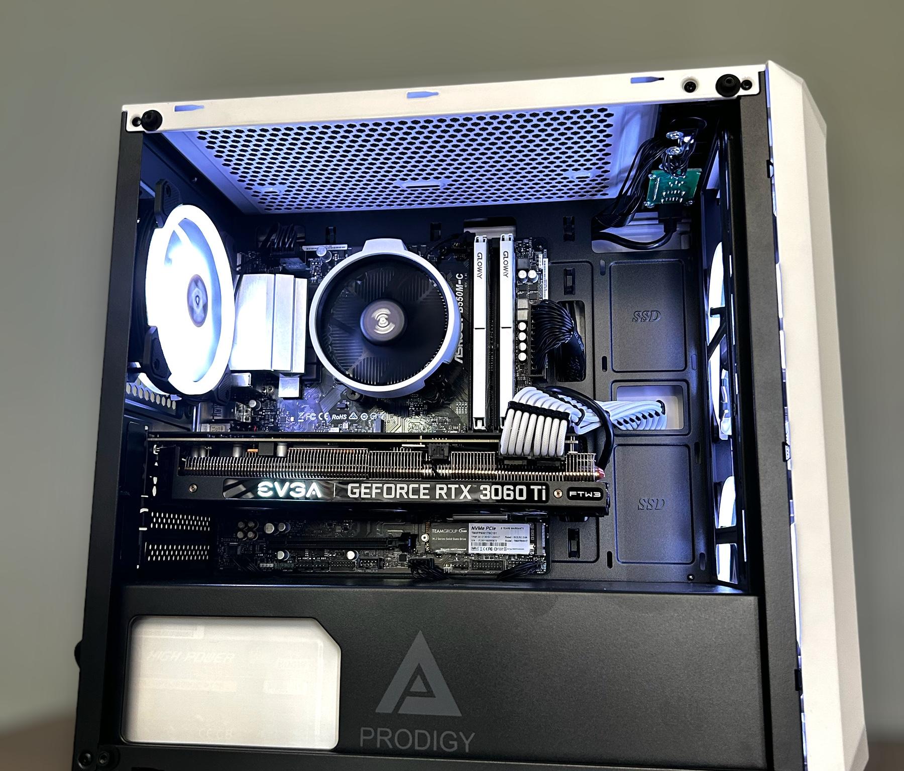 EVGA RTX 3060 Ti | Ryzen 5 5600 | 16GB Gloway 3200Mhz | 1TB NVME