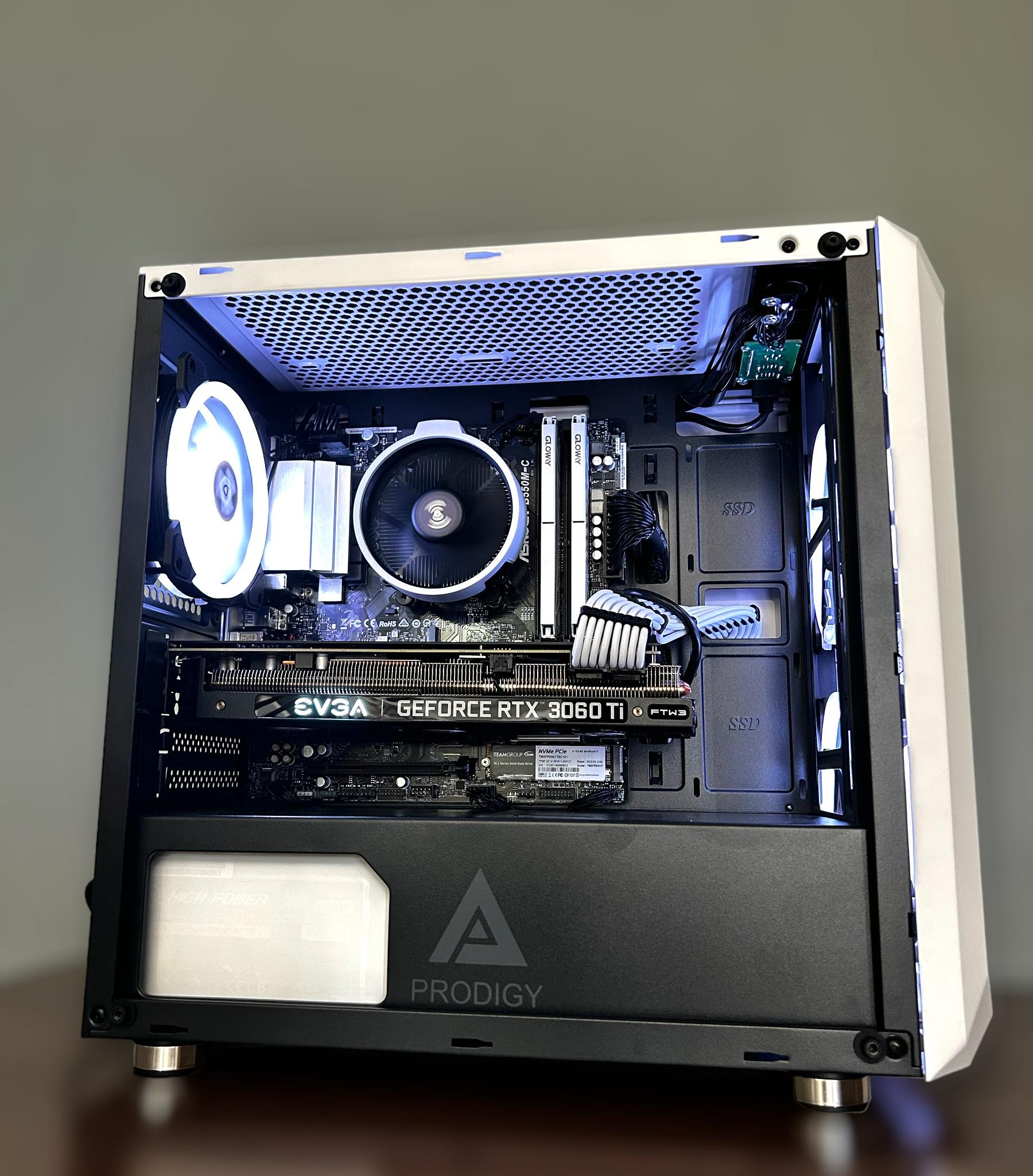 EVGA RTX 3060 Ti | Ryzen 5 5600 | 16GB Gloway 3200Mhz | 1TB NVME