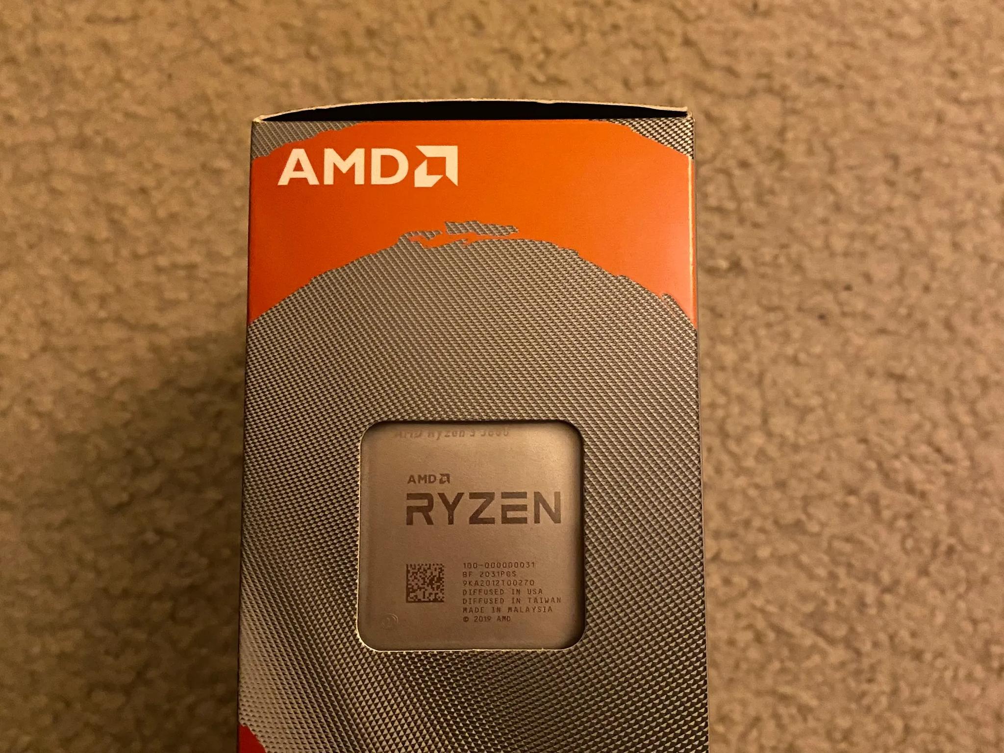 AMD Ryzen 5 3600 Processor + Heatsink
