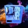 🏔Solitude🧊: RTX 2060 SUPER | Ryzen 5 5600| 16GB DDR4 RAM | 1TB SSD | 5 Fans | White RGB PC