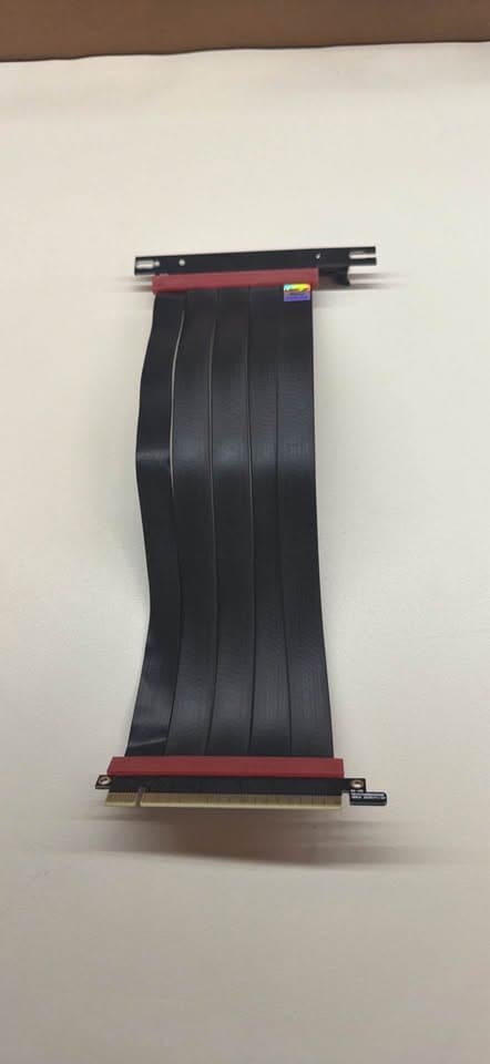 LINKUP PCIe 4.0 GPU Riser Cable for Vertical Graphics Card Mount