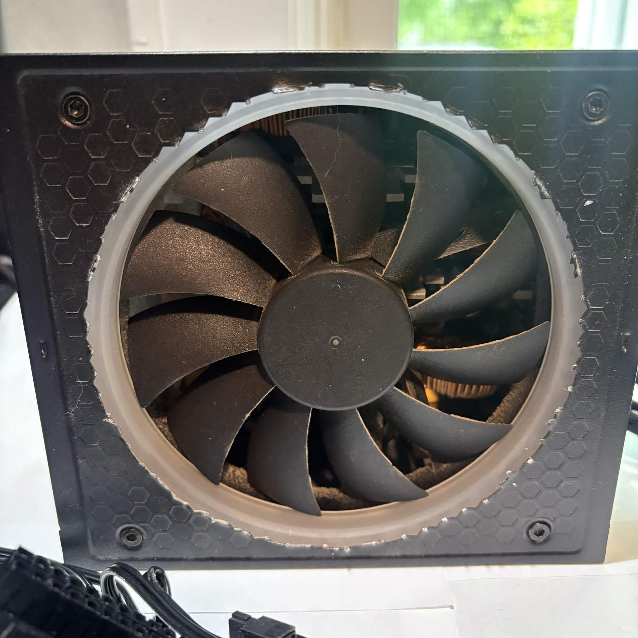 GameMax 850W Power Supply PSU Tested Working (CUSTOM AIRFLOW MOD) (NM)