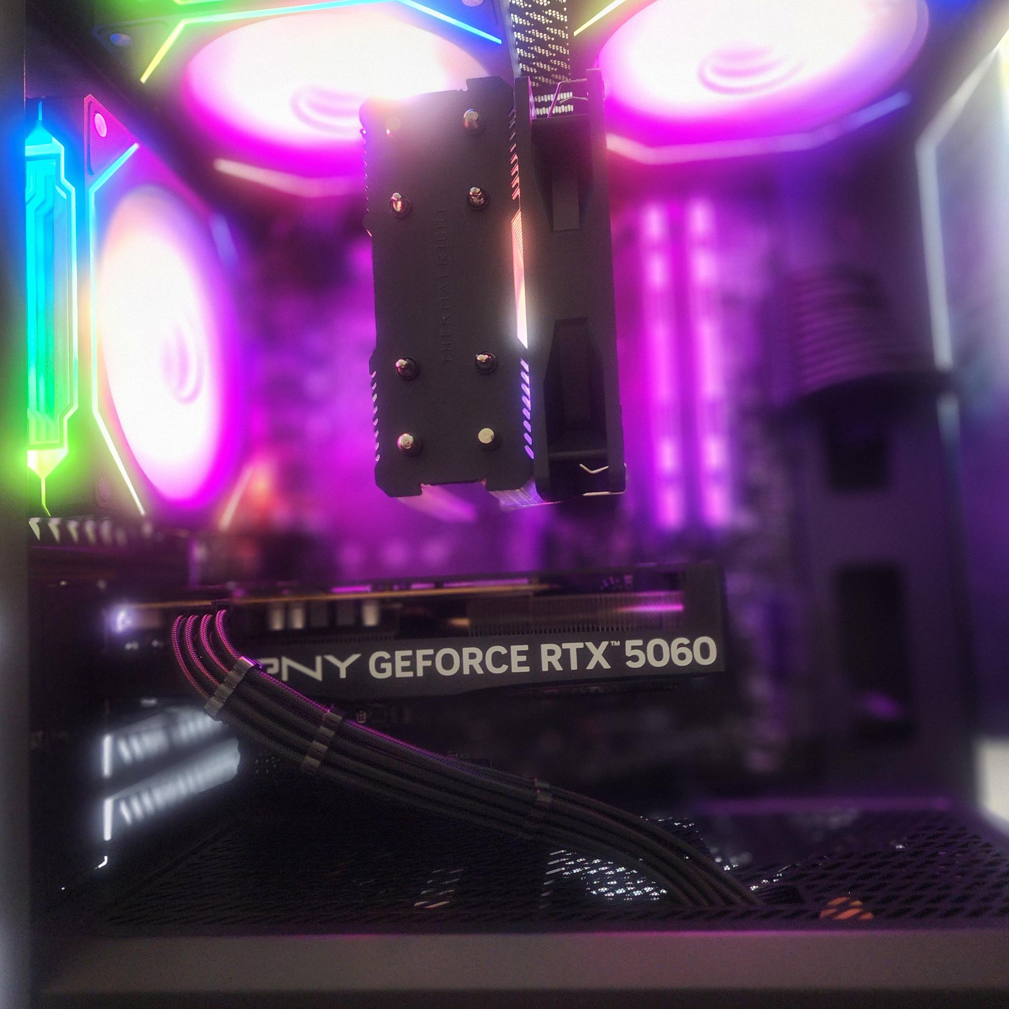 GeForce RTX 5060 Custom Gaming PC - Ryzen 5 3600