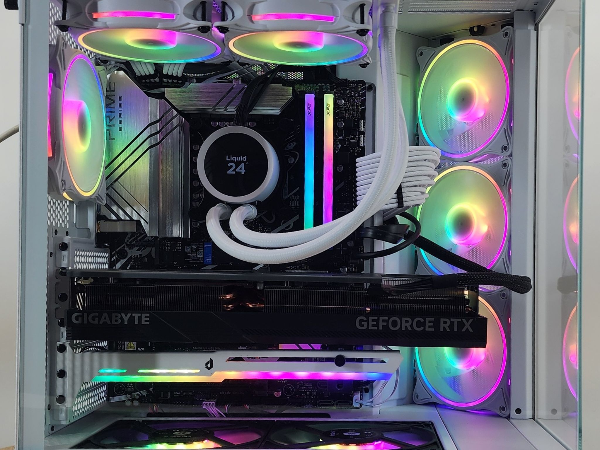 Gaming PC i7-14700KF 32GB RAM 2TB SSD RTX 4070 Ti SUPER 16GB Win11 Computer