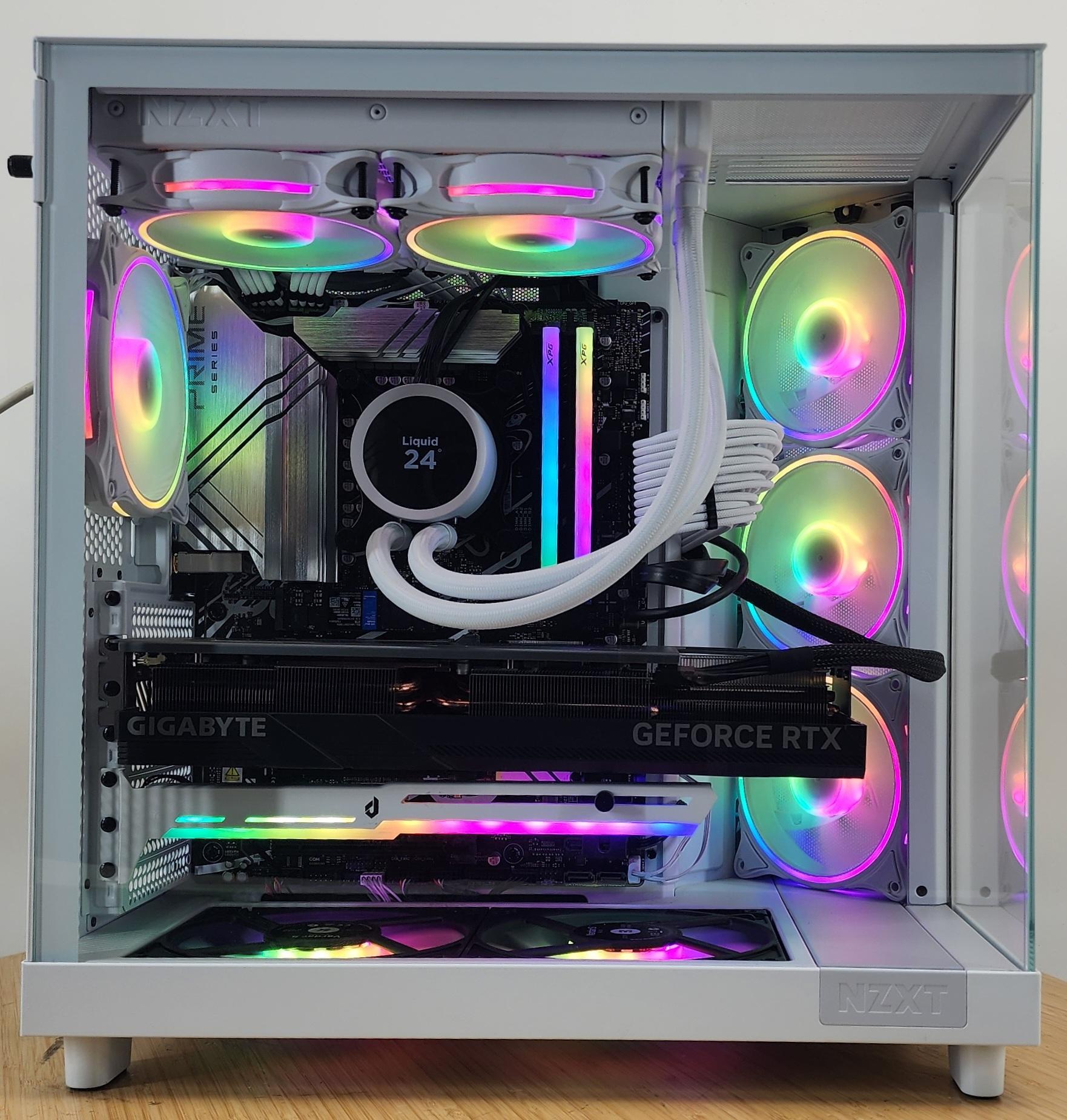 Gaming PC i7-14700KF 32GB RAM 2TB SSD RTX 4070 Ti SUPER 16GB Win11 Computer