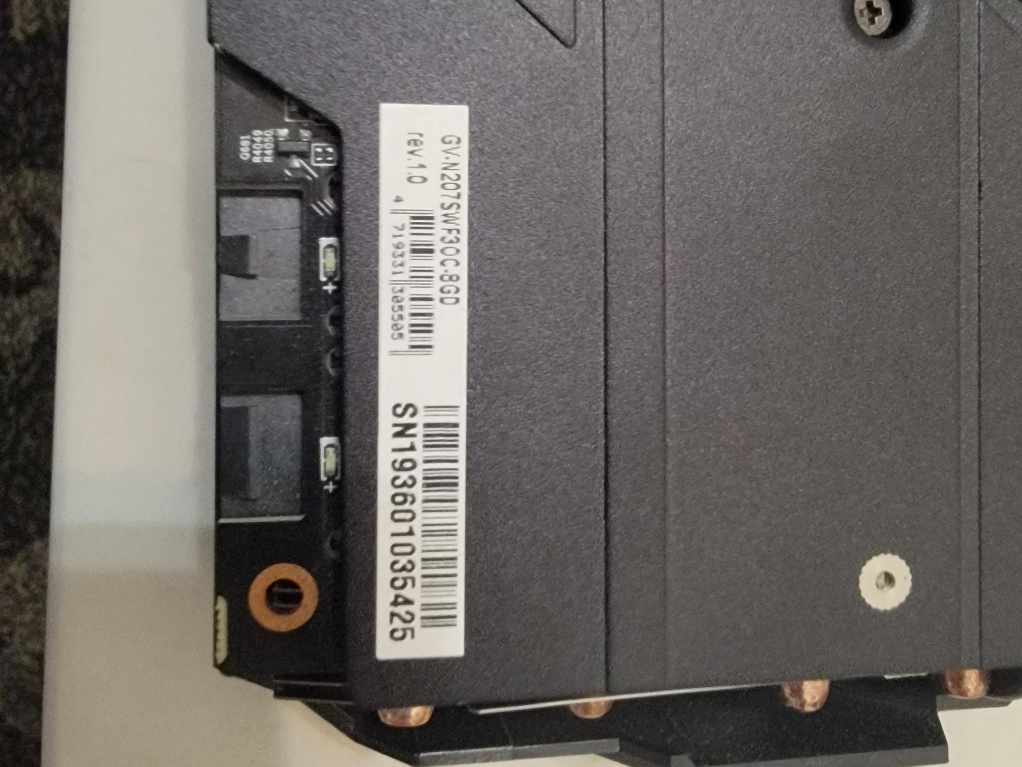Gigabyte 2070 Super windforce OC