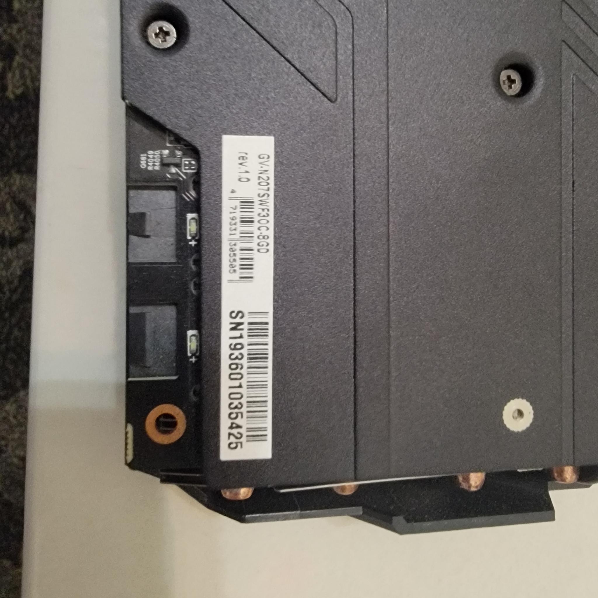 Gigabyte 2070 Super windforce OC