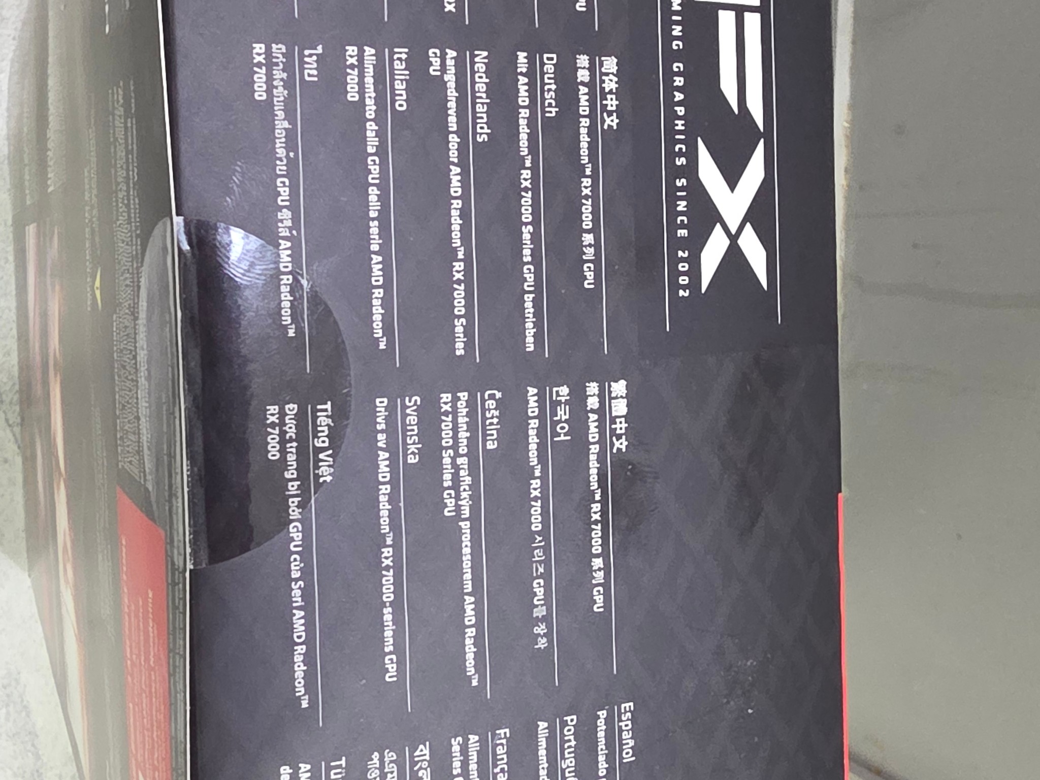 XFX Speedster SWFT 210 Core Radeon RX 7600