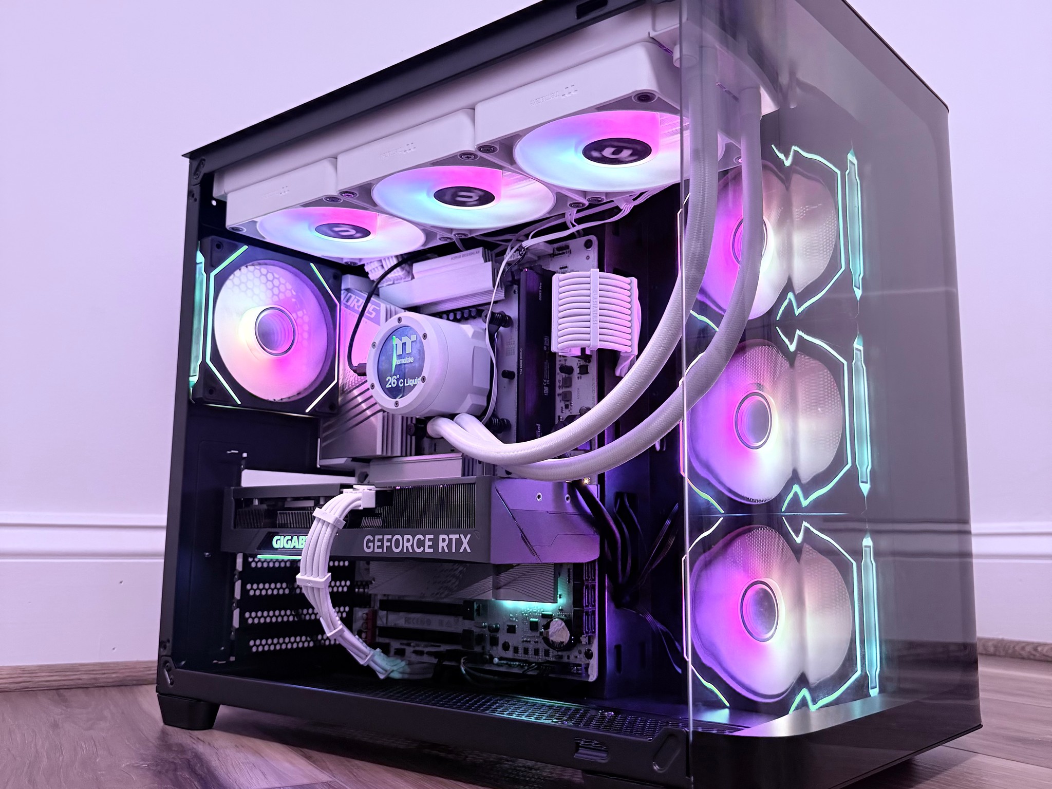 ❄️"Pastel Mirage🌈 | 1440p Gaming | i7 14700KF | RTX 4070 | 32GB DDR5 | 2TB NVME + 2GB DRAM