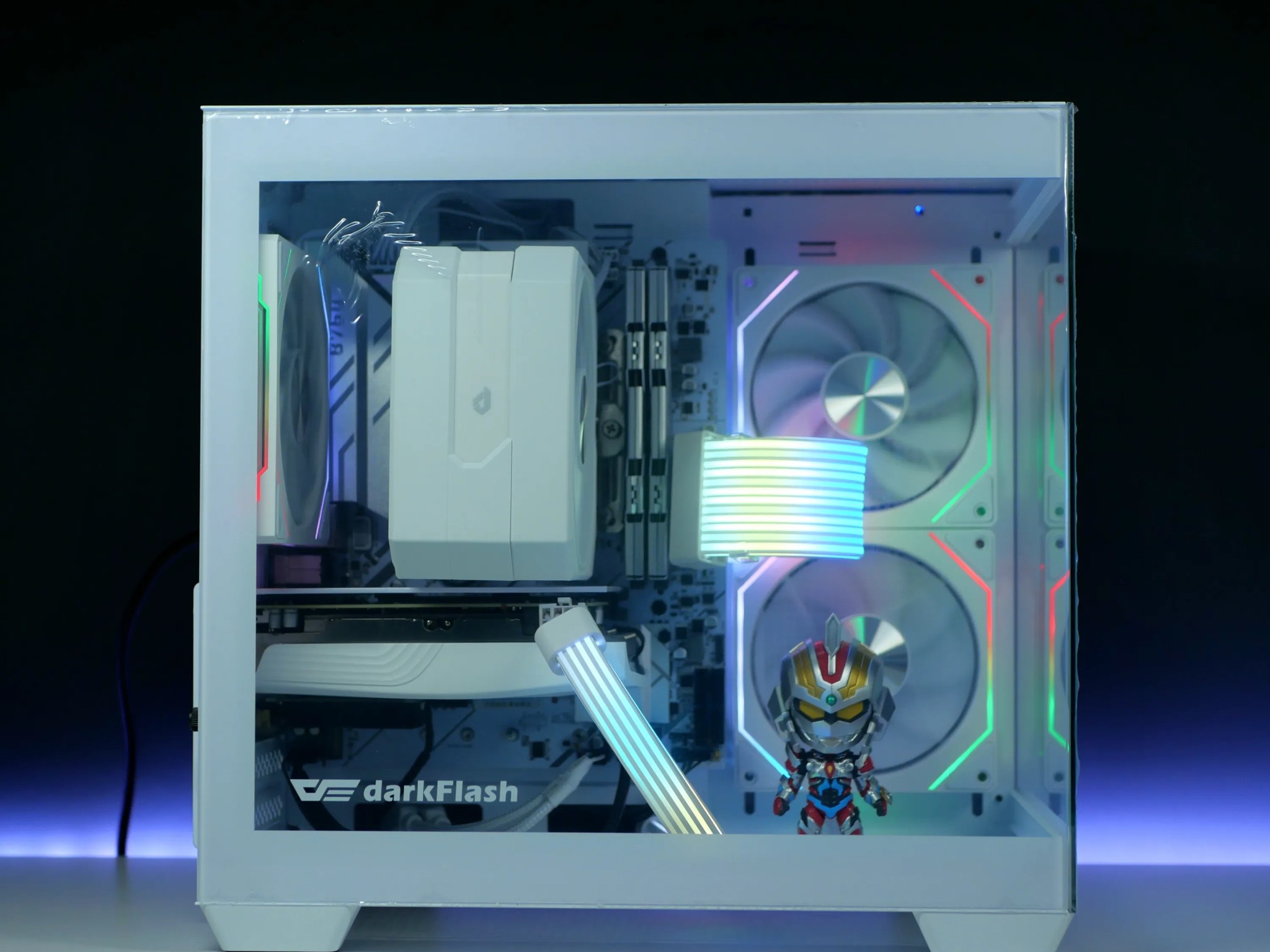 🌈|🧊 RTX 4060, Core i5, 32gb Ram, 1TB Gen 4.0 nvme White gaming PC