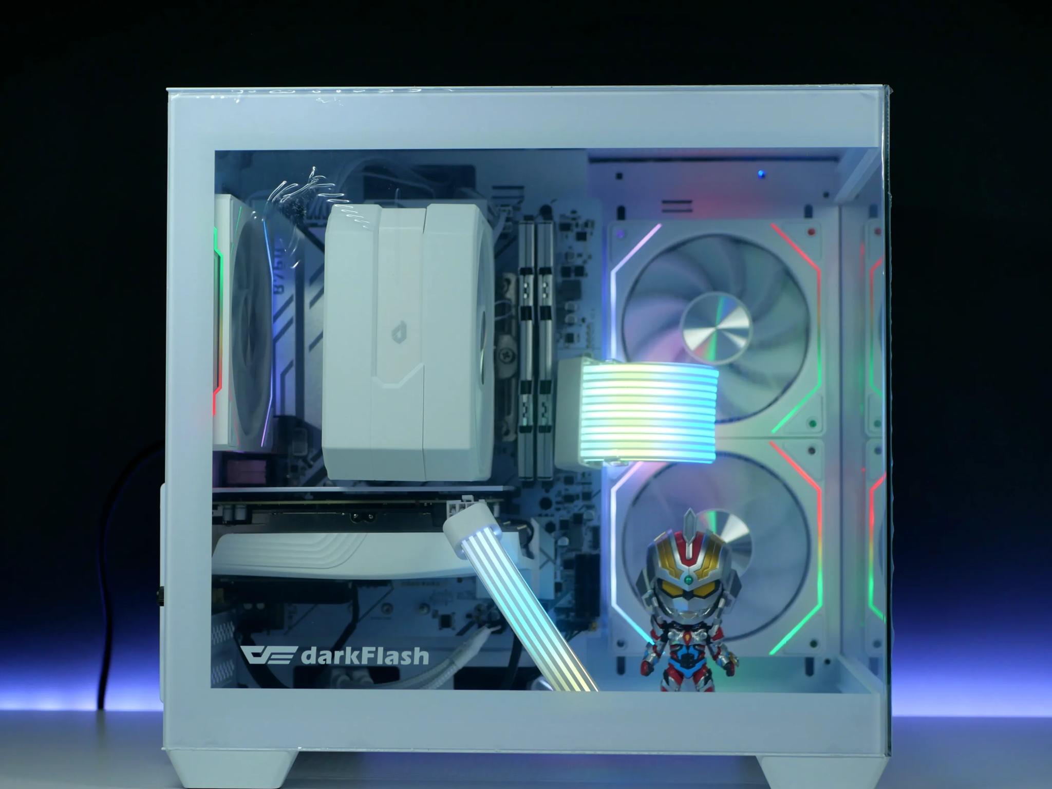 🌈|🧊 RTX 4060, Core i5, 32gb Ram, 1TB Gen 4.0 nvme White gaming PC
