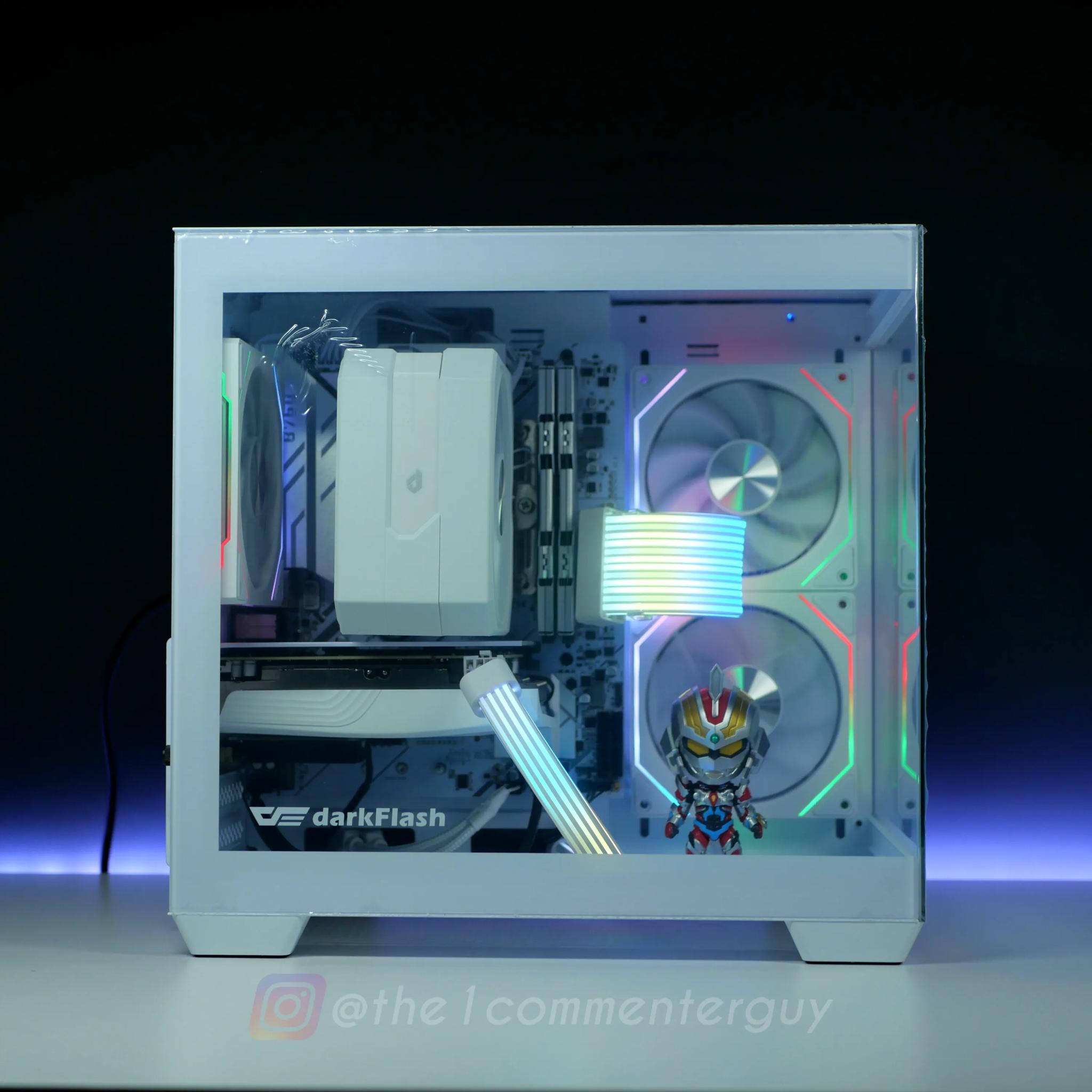 🌈|🧊 RTX 4060, Core i5, 32gb Ram, 1TB Gen 4.0 nvme White gaming PC
