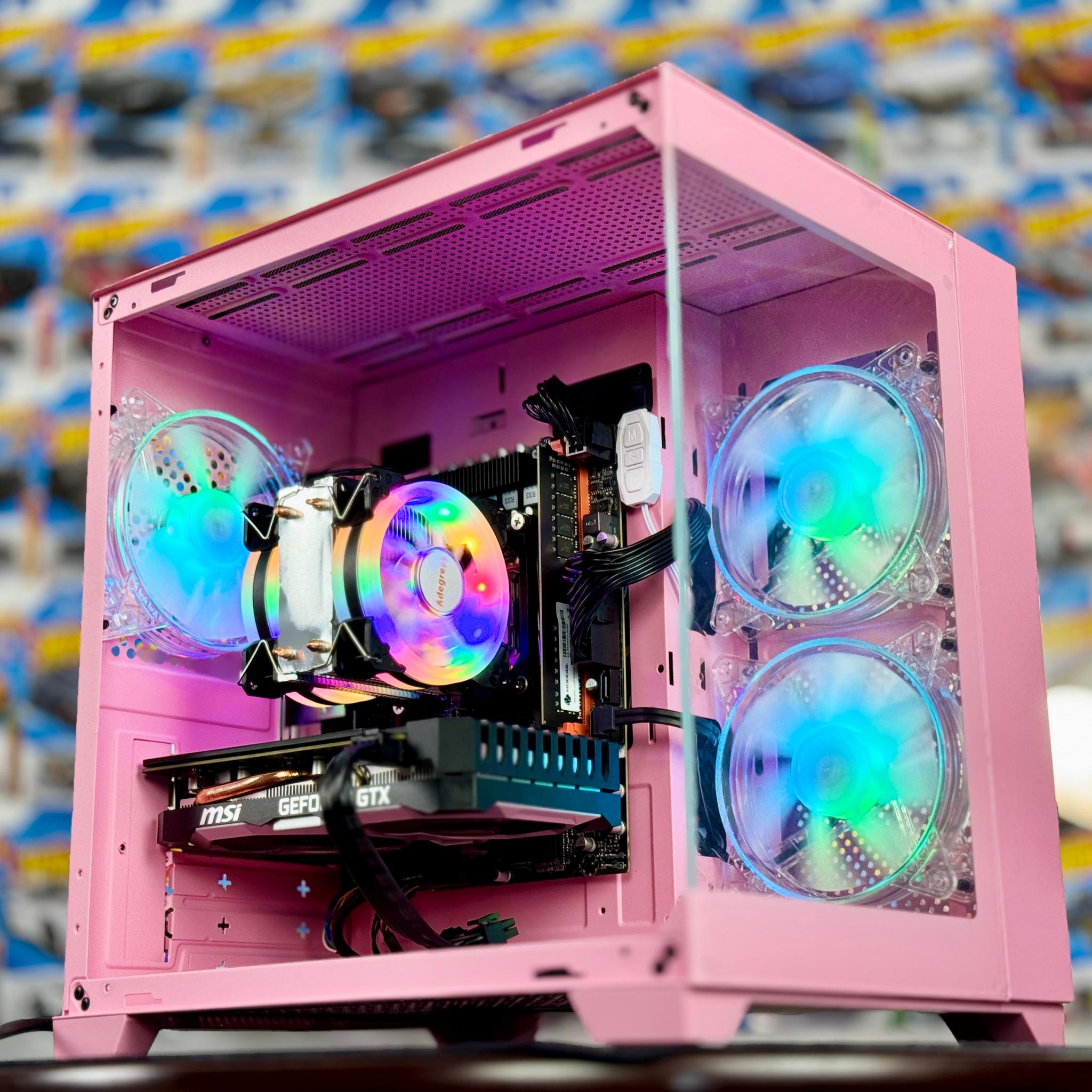 🩷 BUBBLEGUM - GTX 1660Ti Gaming PC 🏳️‍⚧️