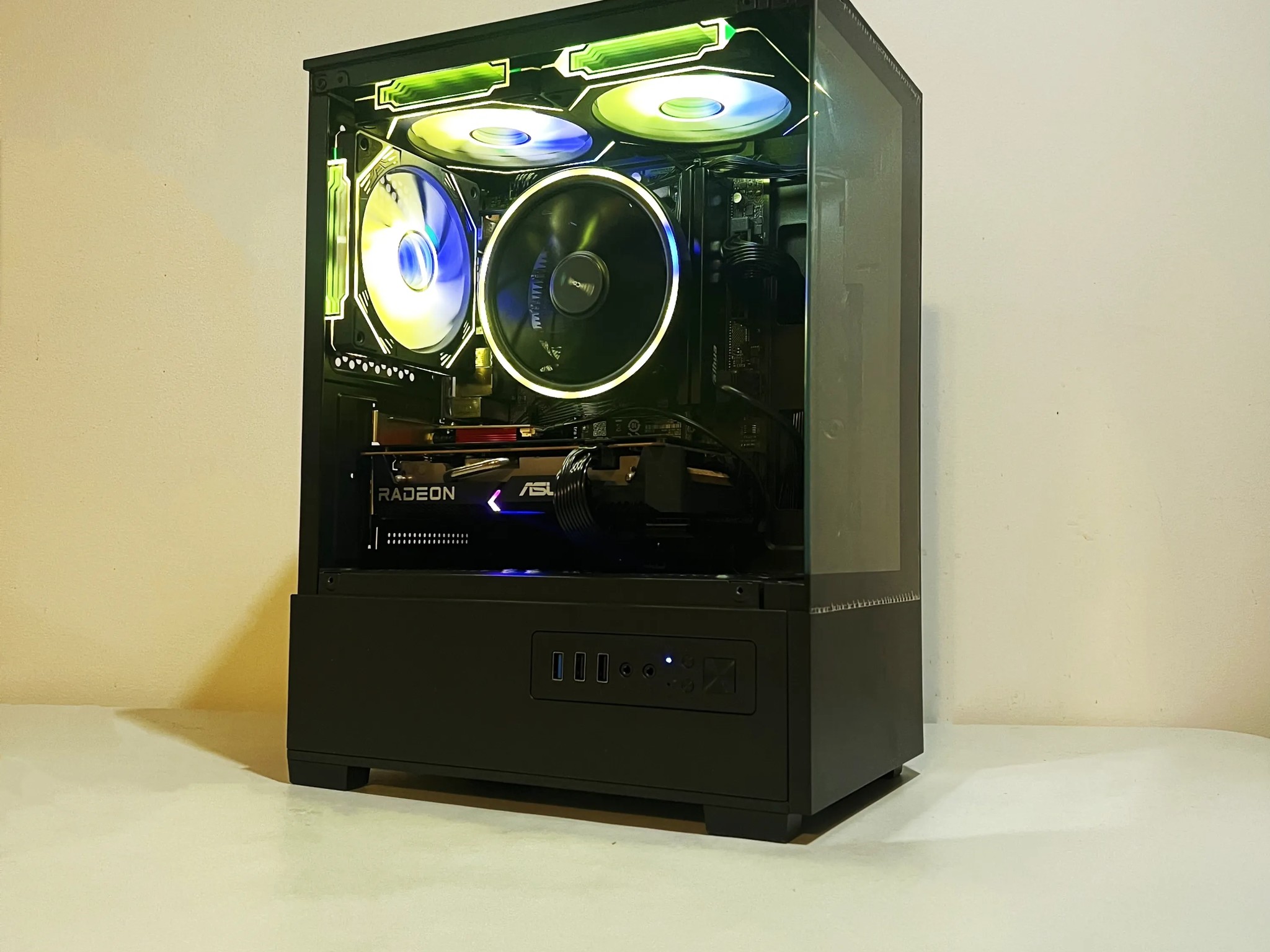 🔥SALE🔥 R5-3500x|RX 6500XT|16GB RAM|WIFI|ARGB Fans|-DepxTech Pre-Built PC