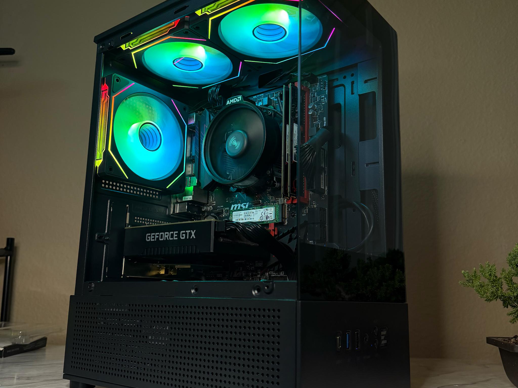 GeForce GTX 1660 Custom Gaming PC - Ryzen 5 2600, 16GB RAM