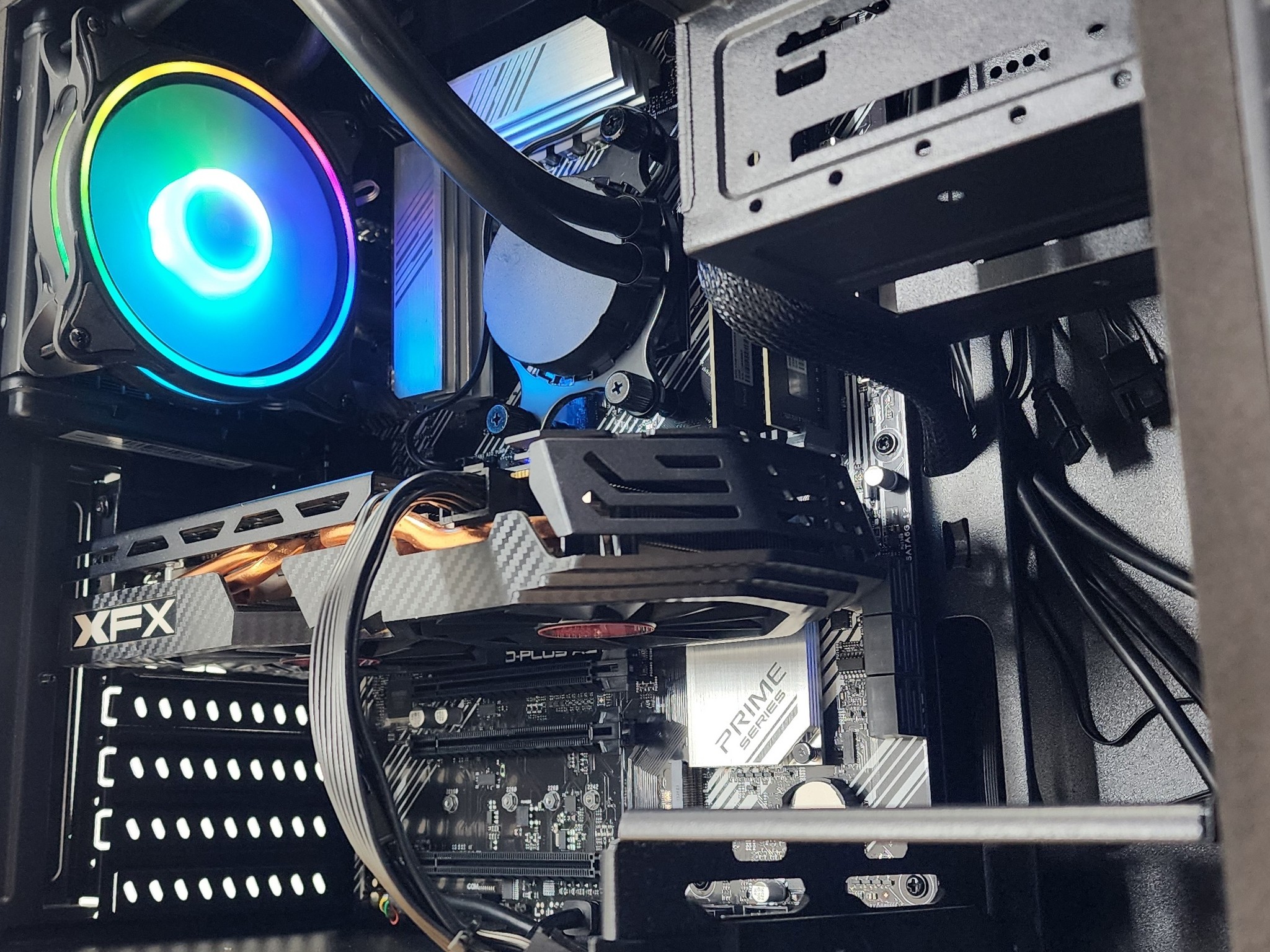 Gaming PC Ryzen 7 4700GE 16GB RAM 500GB SSD RX 580 8GB Windows 11 Computer