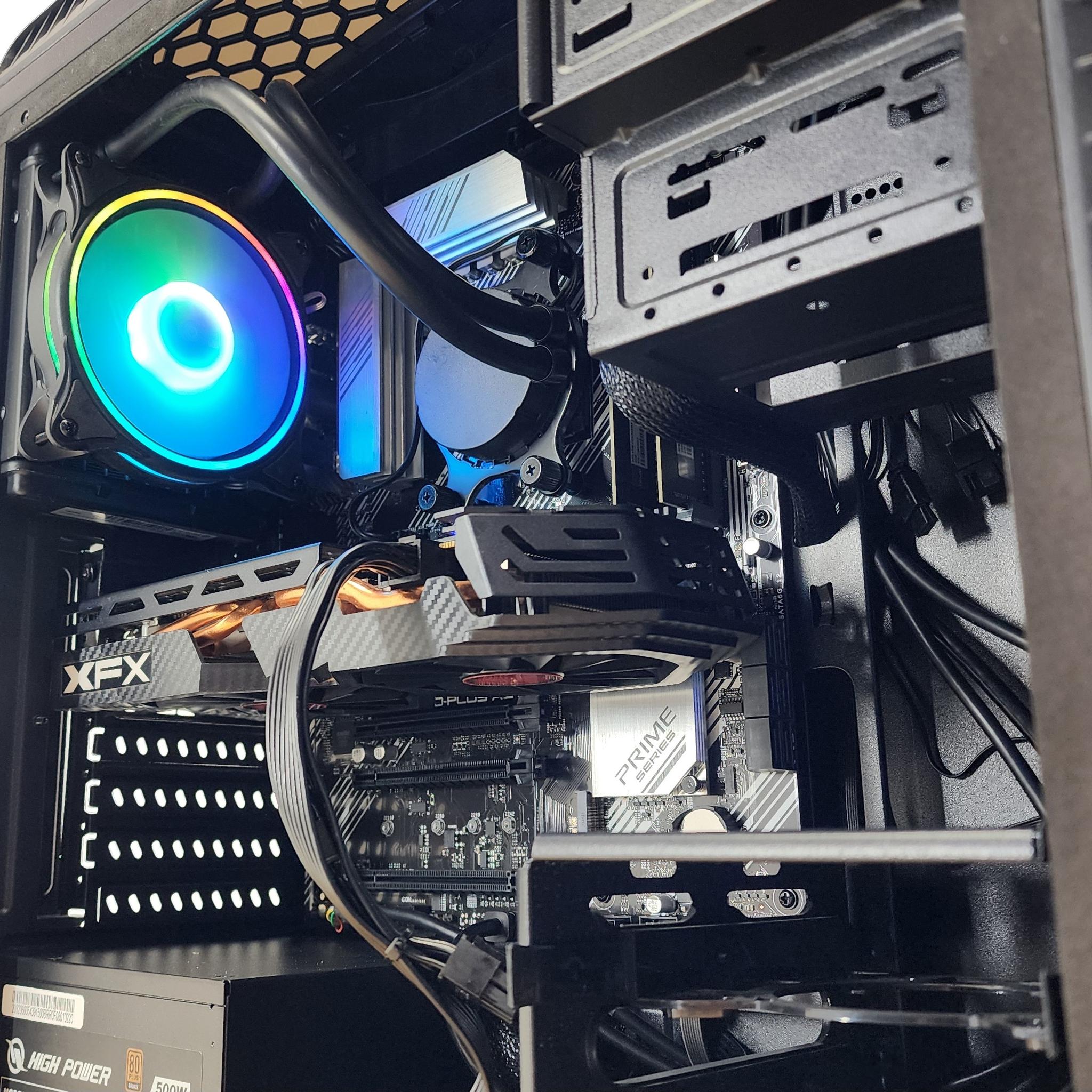 Gaming PC Ryzen 7 4700GE 16GB RAM 500GB SSD RX 580 8GB Windows 11 Computer