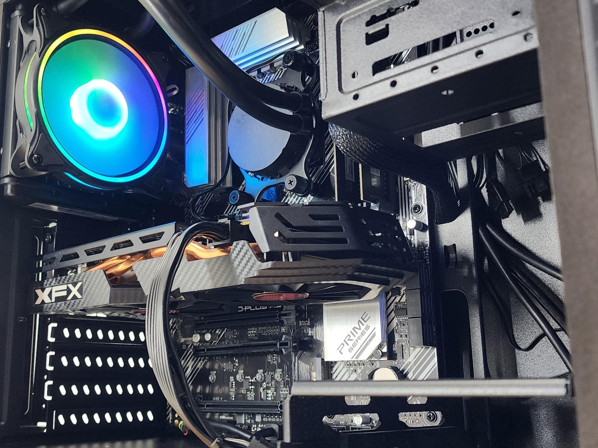 Gaming PC Ryzen 7 4700GE 16GB RAM 500GB SSD RX 580 8GB Windows 11 Computer