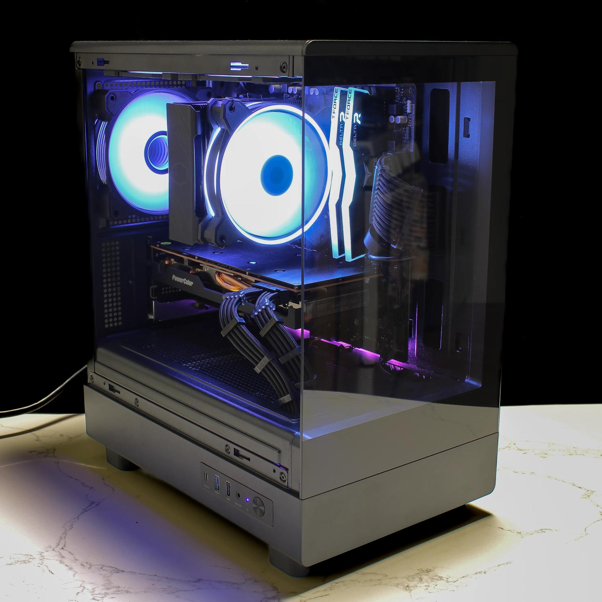 Gaming PC – Ryzen 5 5600X & RX 6700 XT | RGB Cooled | 2TB