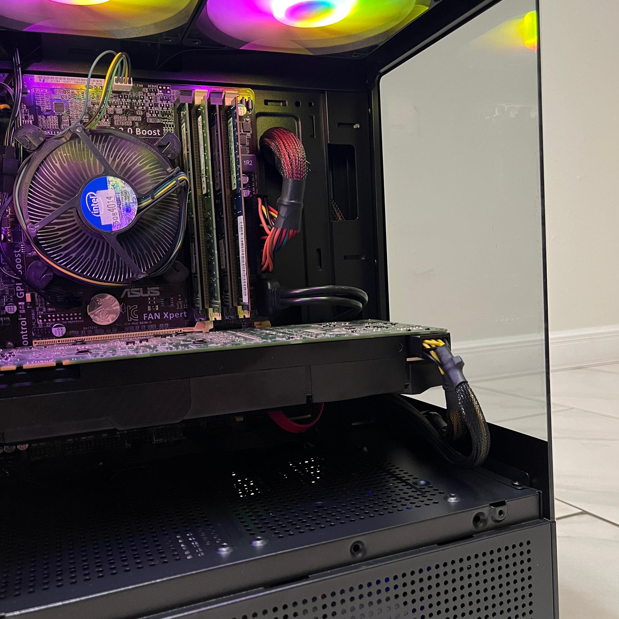 Budget Gaming PC - Intel i7-4770, NVIDIA GTX 1070, 16GB RAM, 740GB Storage, w/ Wi-Fi & BT