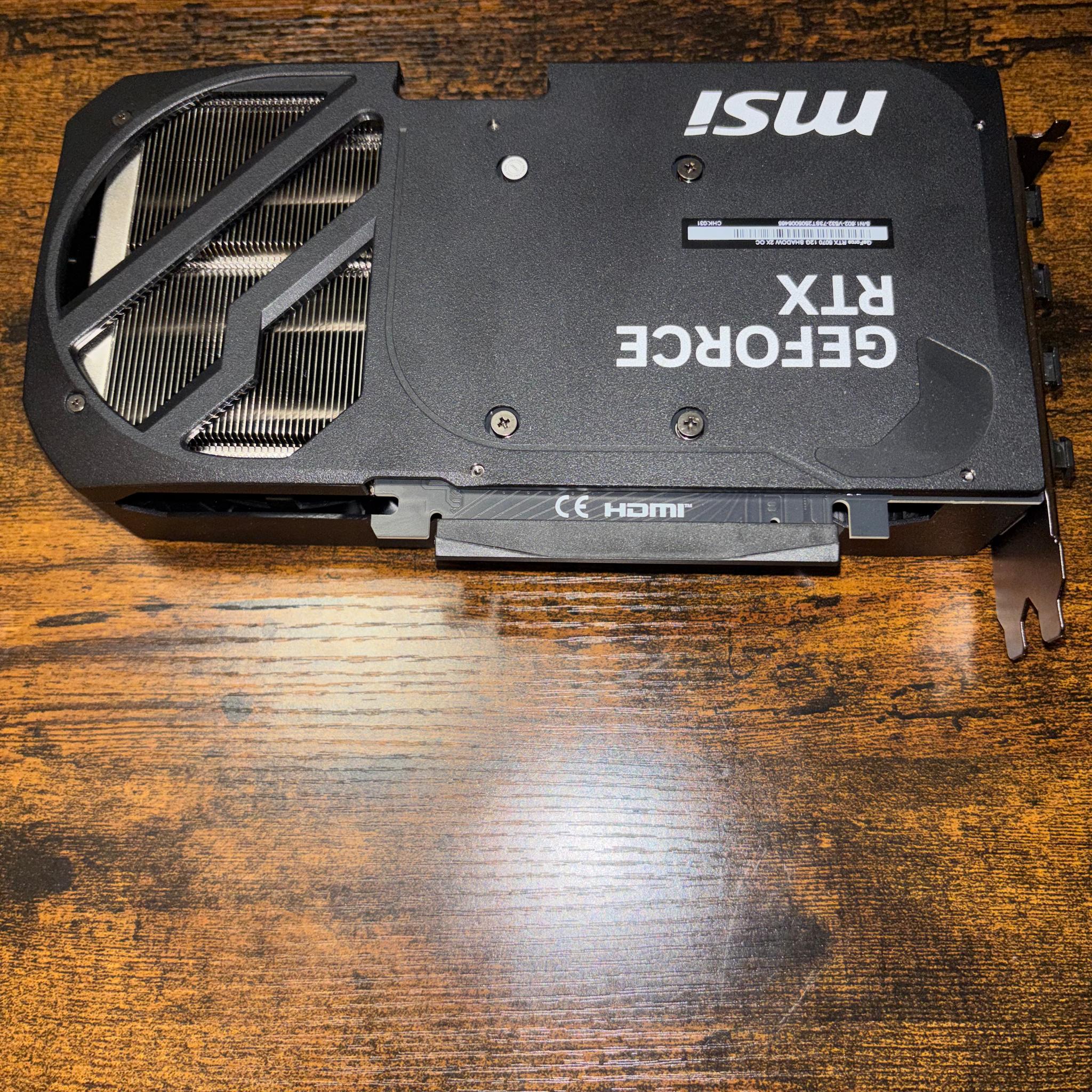 MSI GeForce RTX 5070 12G SHADOW 2X OC