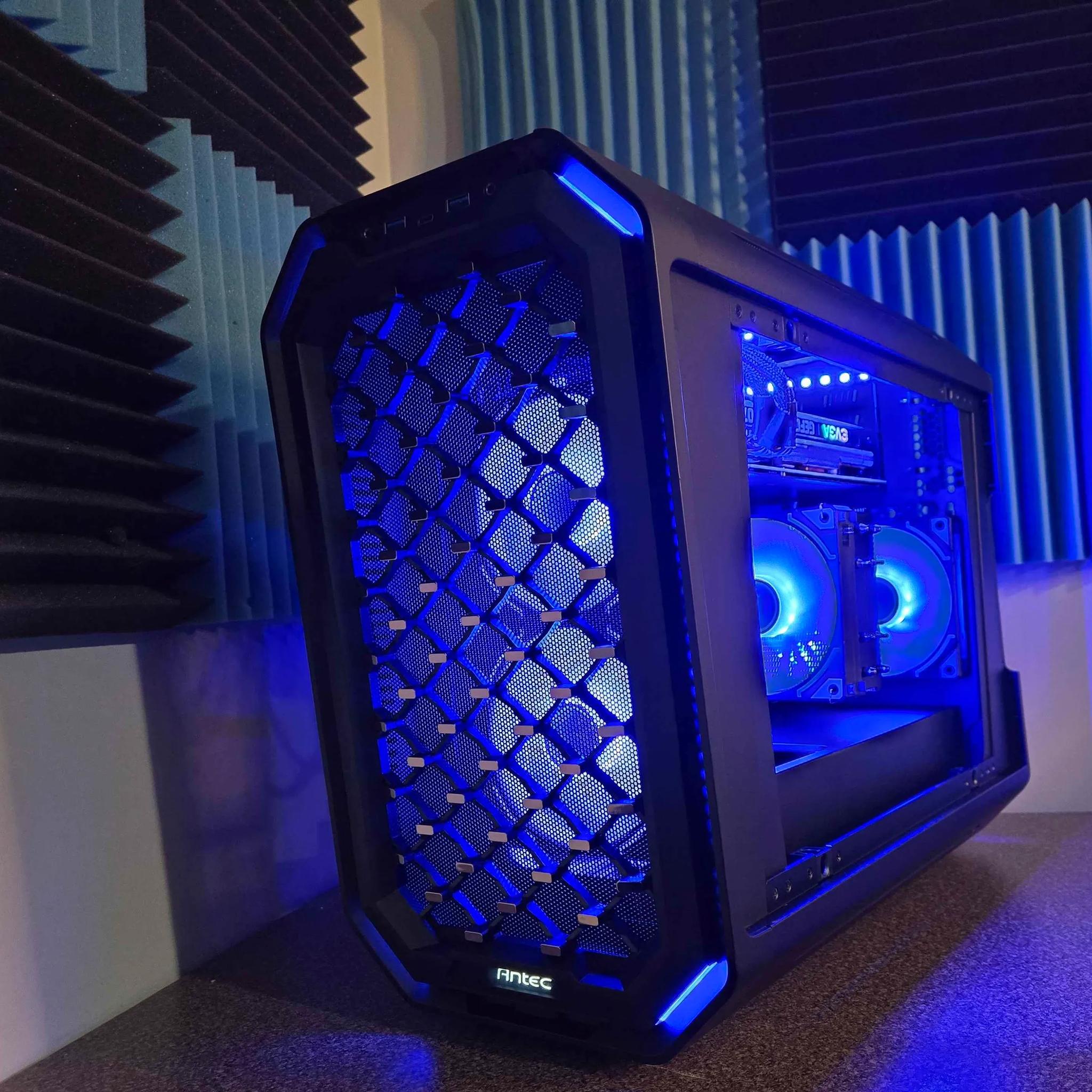 Handstand: 5900X RTX3070 32GB inverted micro-sized build