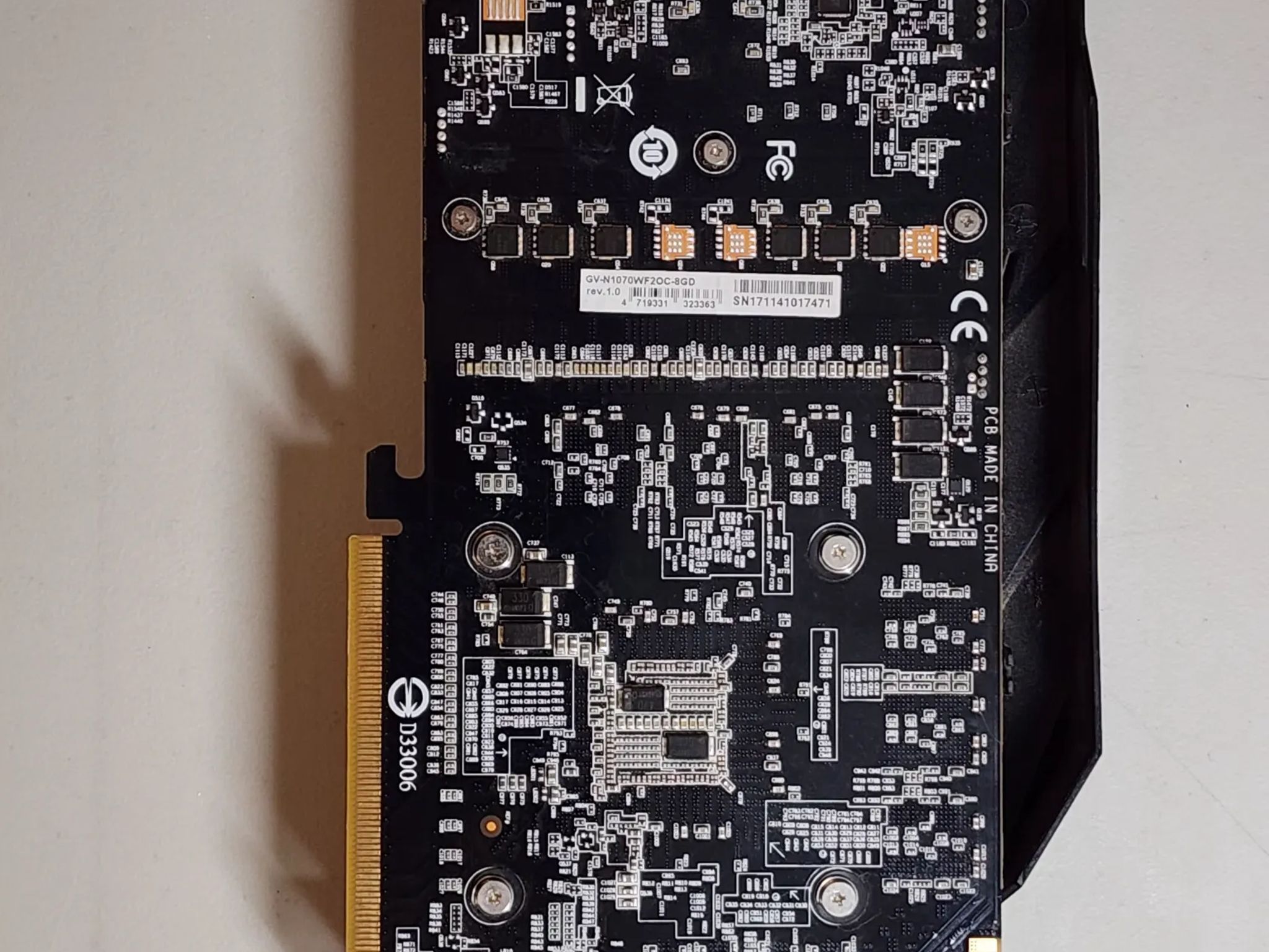 Gigabyte GeForce GTX 1070 8GB GDDR5 Graphics Card Gaming GPU