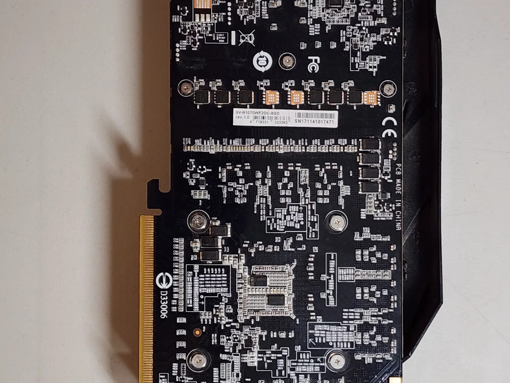 Gigabyte GeForce GTX 1070 8GB GDDR5 Graphics Card Gaming GPU