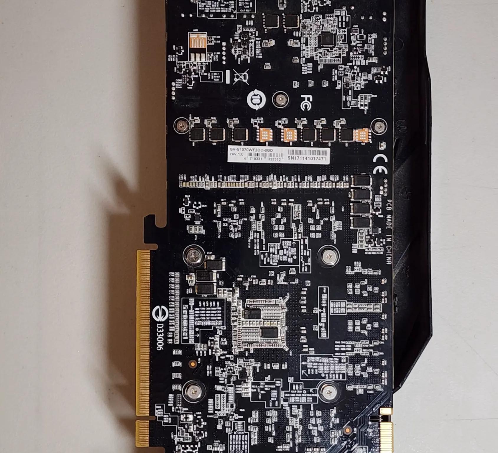 Gigabyte GeForce GTX 1070 8GB GDDR5 Graphics Card Gaming GPU