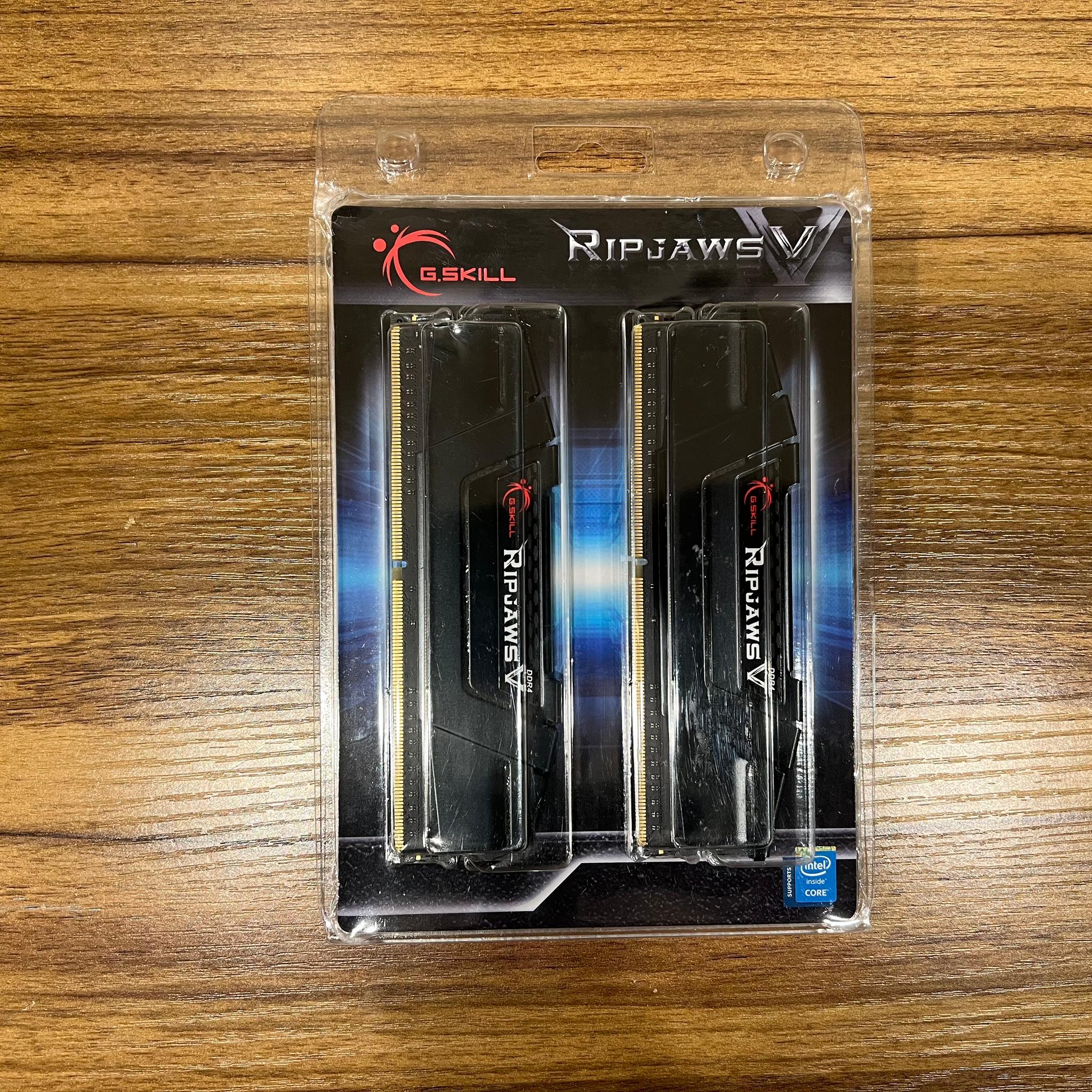 16GB DDR4-3200MT/s CL16 G.SKILL Ripjaws V Series RAM Memory